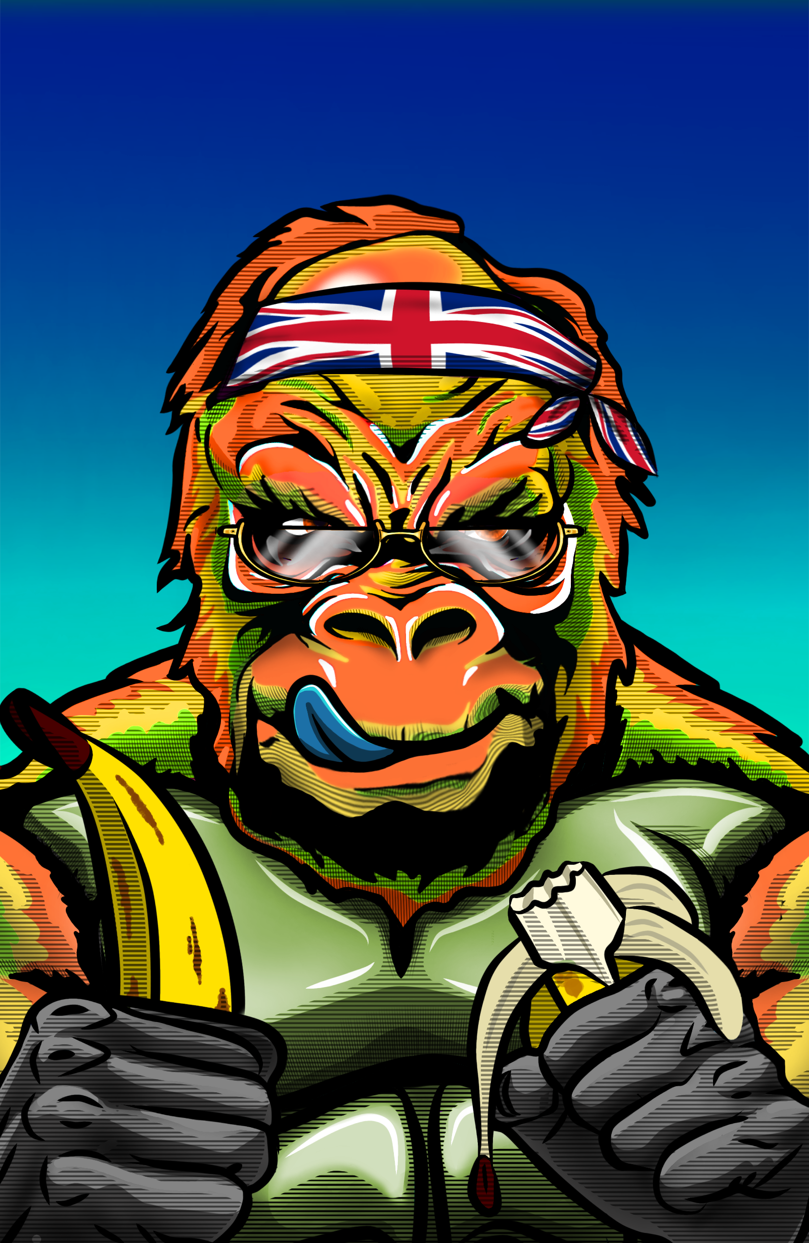 Gangster Gorilla 1647 NFT on Algorand