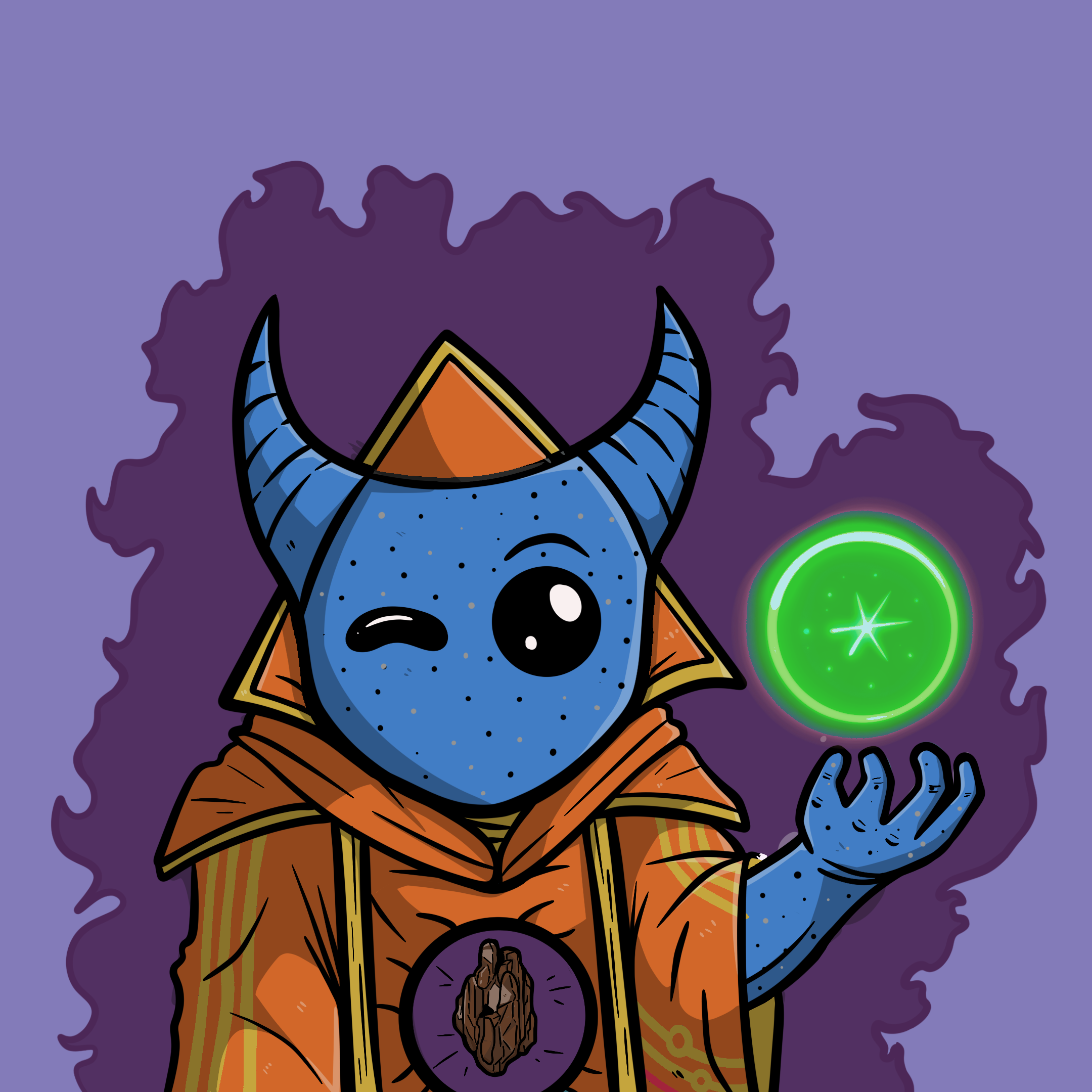 Vivip Wizard #0029 NFT on Algorand