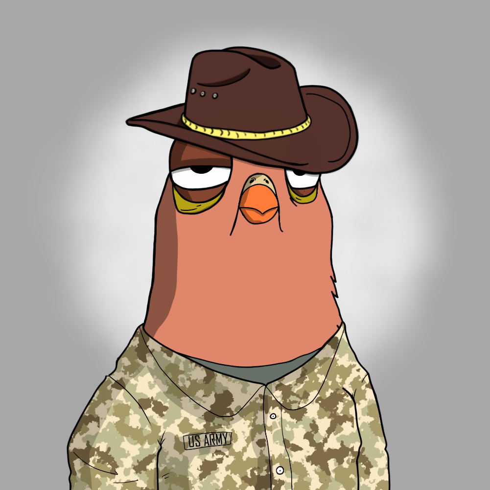 Ghetto Pigeons #0086 NFT on Algorand
