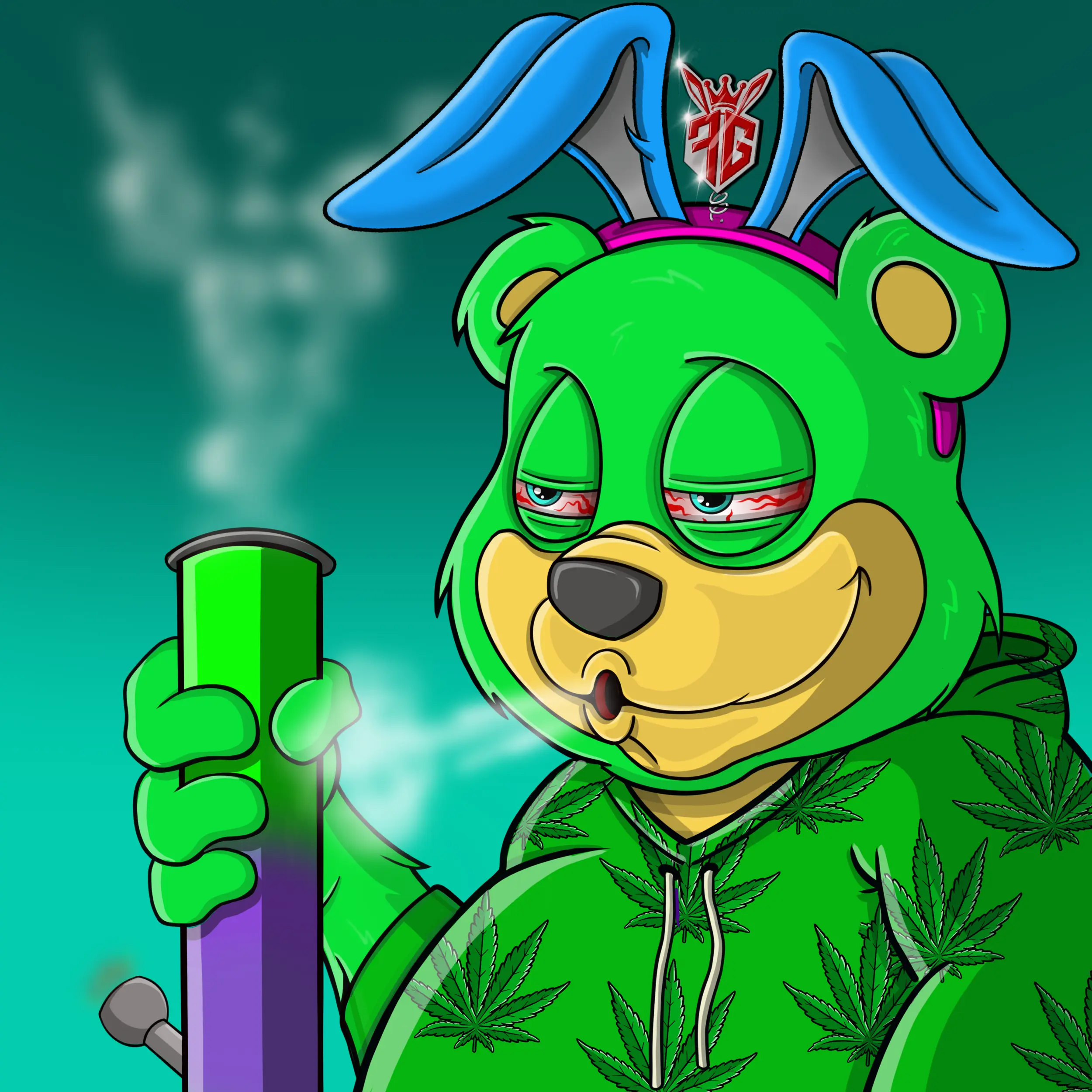 Burnin Bears #2120 NFT on Algorand