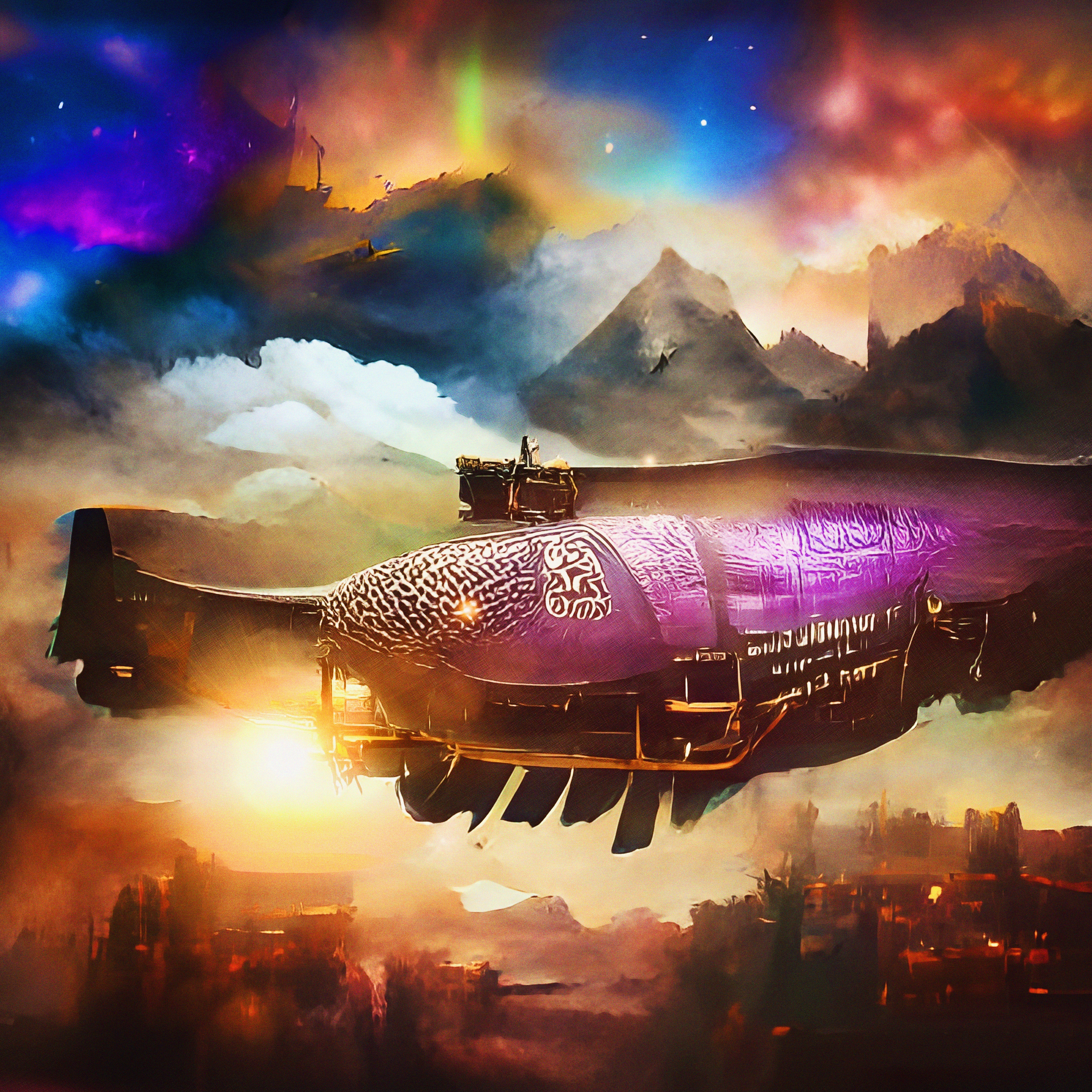 SPNFT Airship #61 NFT on Algorand