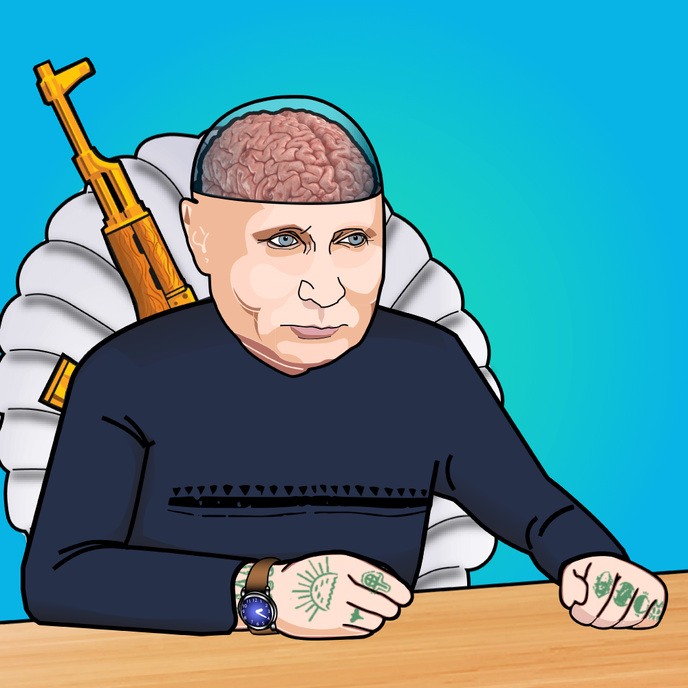 Dead Putin Society #6 NFT on Algorand