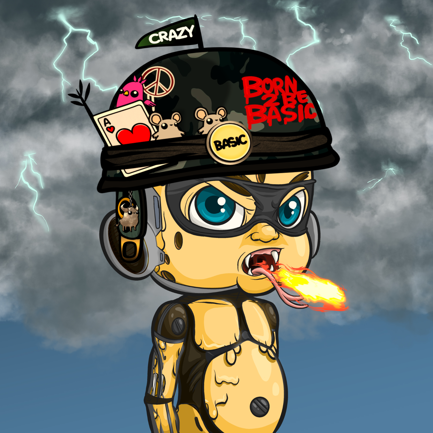 CRAZY CLONE 58 NFT on Algorand