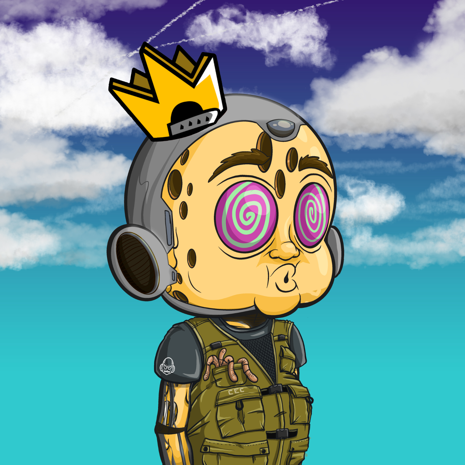 CRAZY CLONE 83 NFT on Algorand