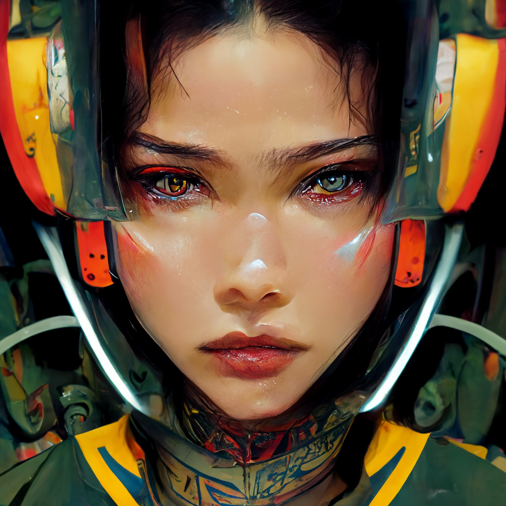 E.V.E Mecha 003 NFT on Algorand