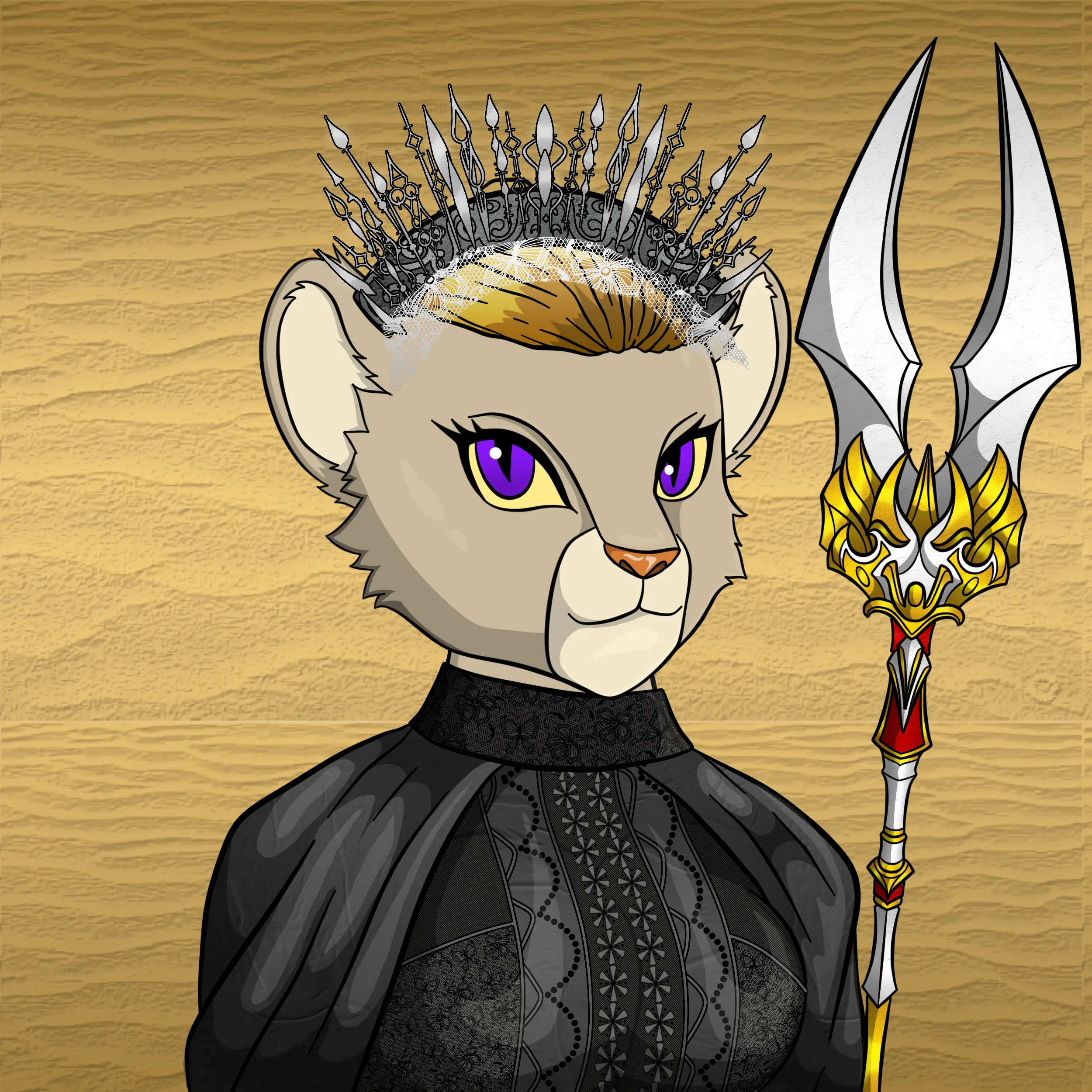 WickedQueen #255 NFT on Algorand
