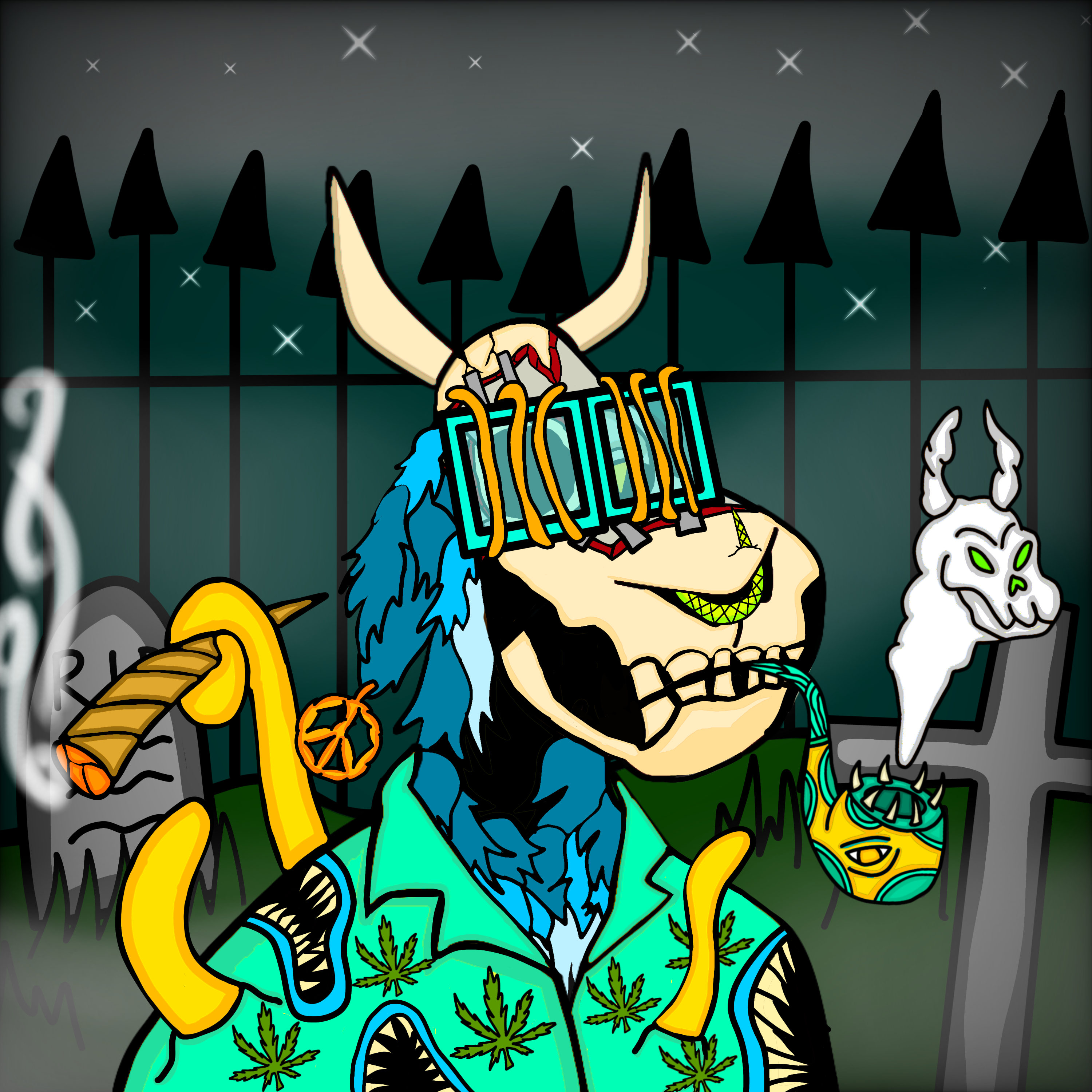 Degen Goat #21 (Mutant) NFT on Algorand