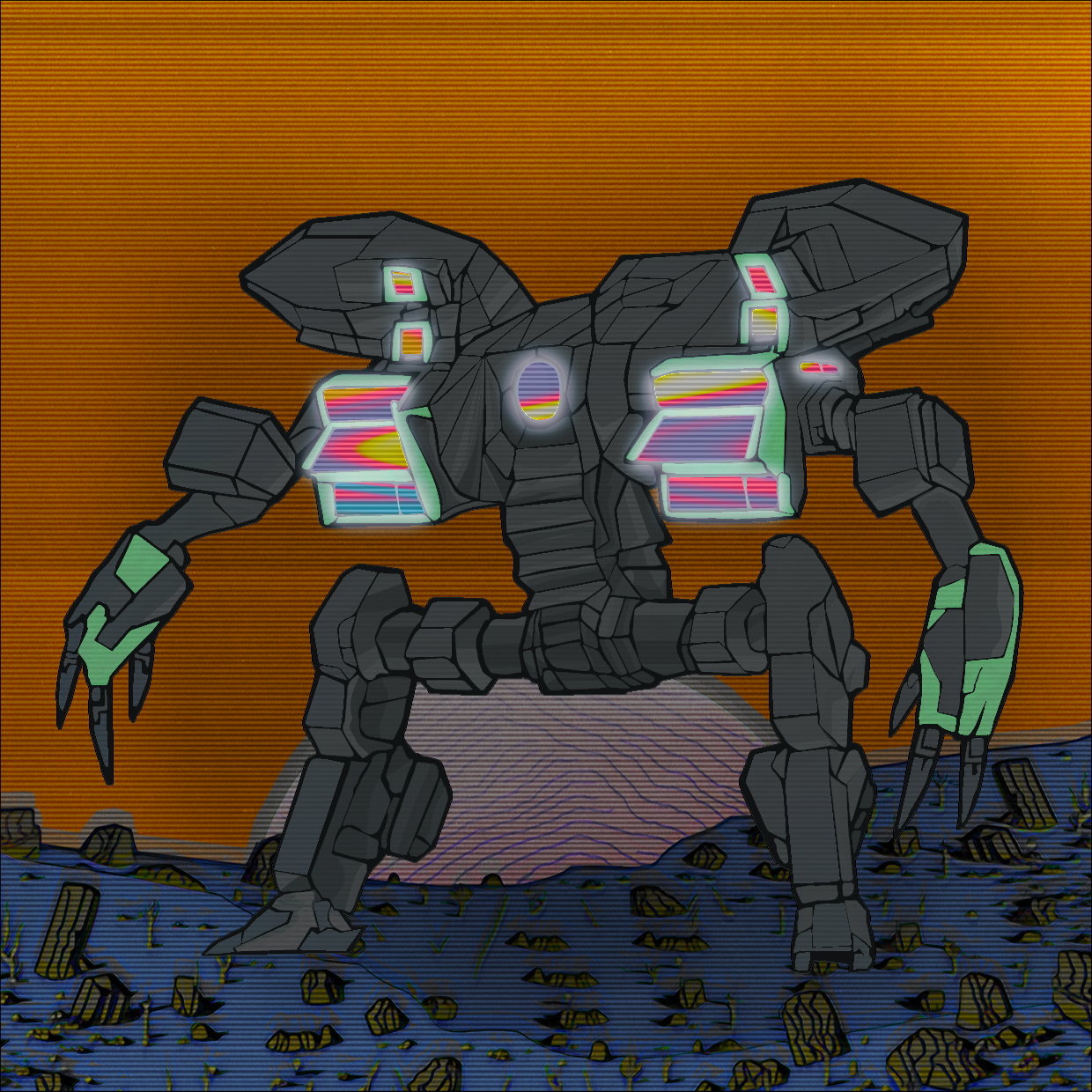 SPCEMECH #433 NFT on Algorand