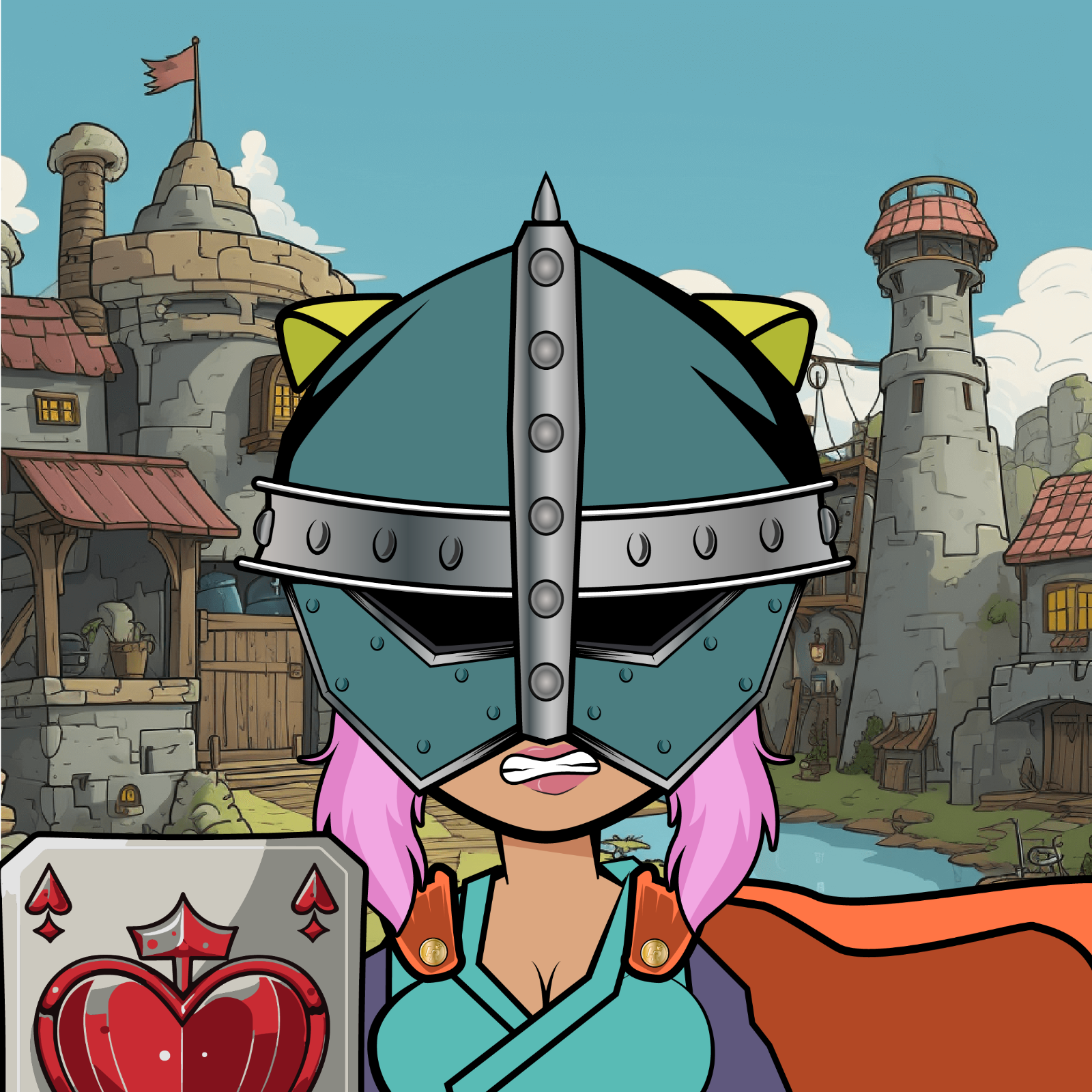 Little Maidens #323 NFT on Algorand