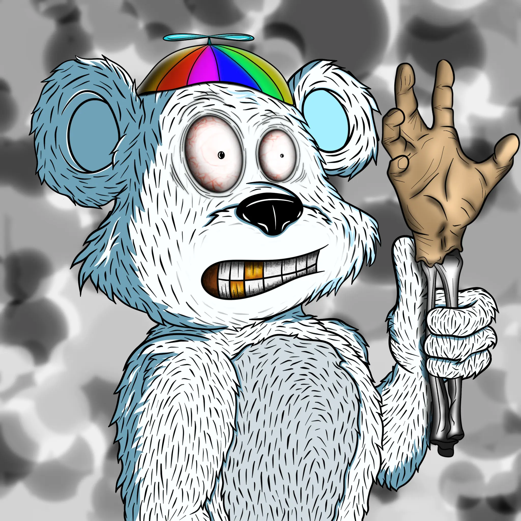 Sketchy Bears Gen2 #114 NFT on Algorand