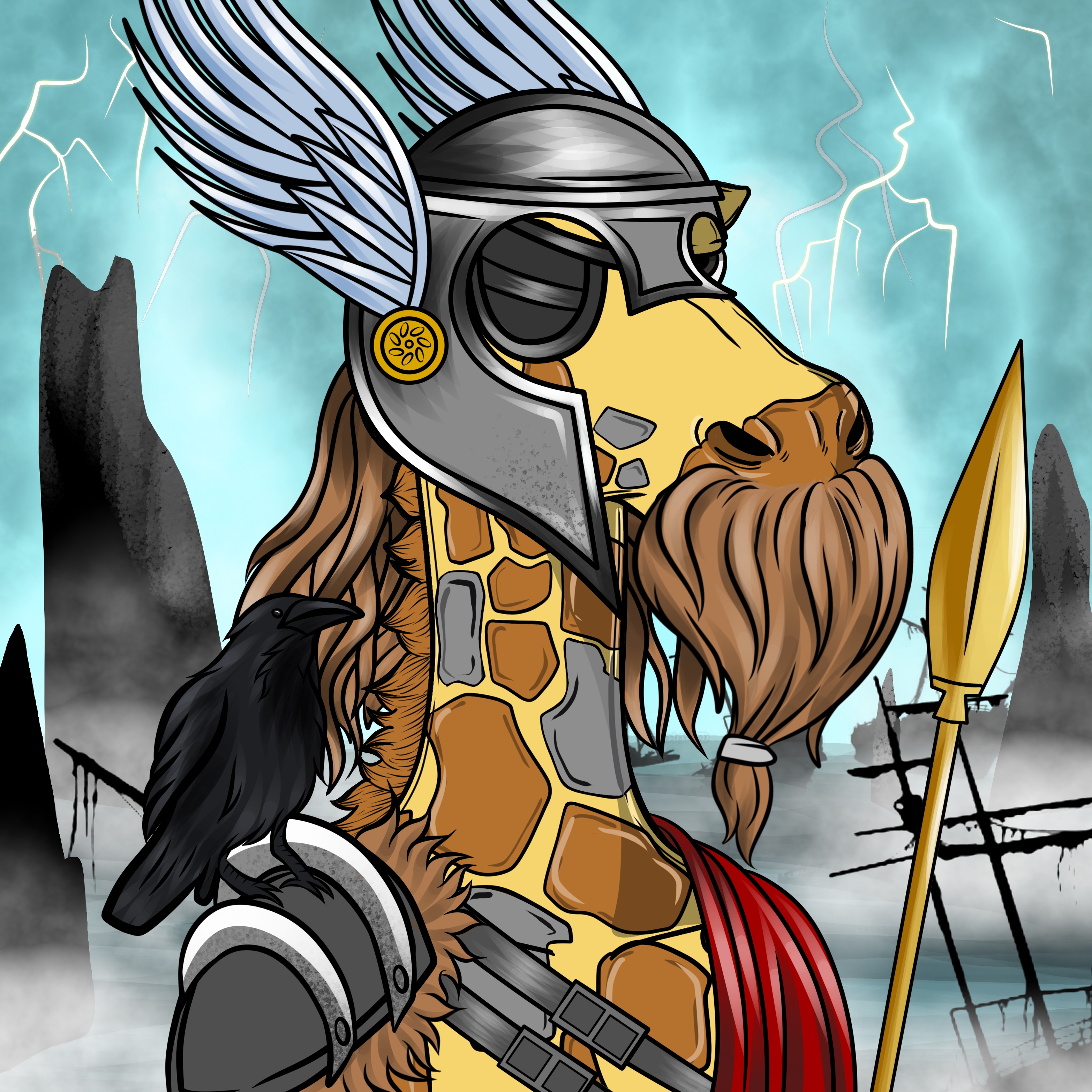 G-raffe #121 - Special G NFT on Algorand