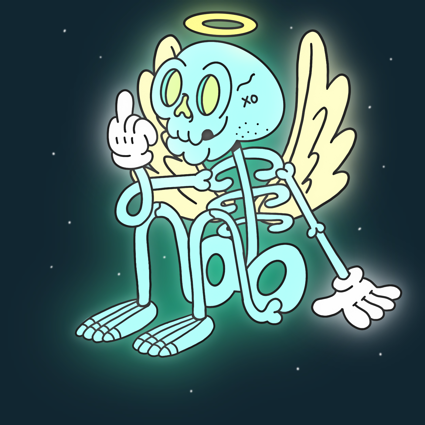 Angel Skully #039 NFT on Algorand
