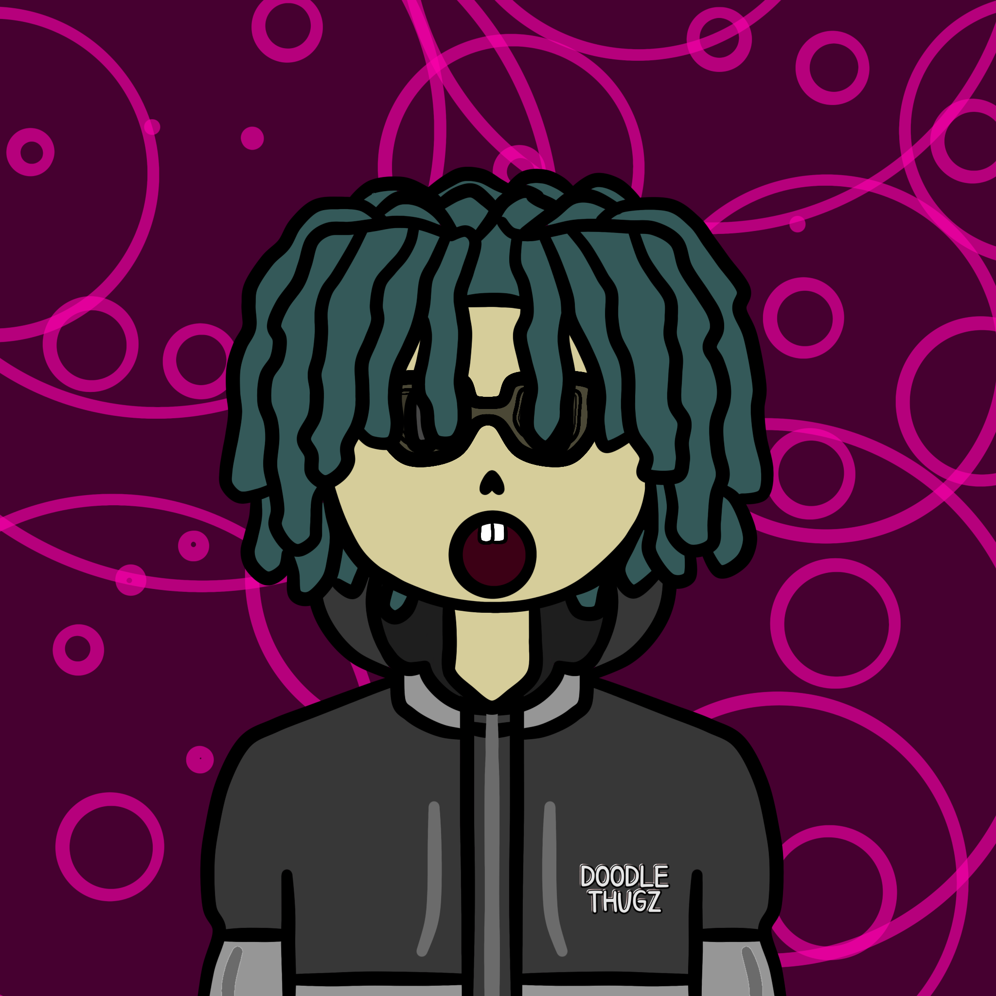 Doodle Thug 1900 NFT on Algorand