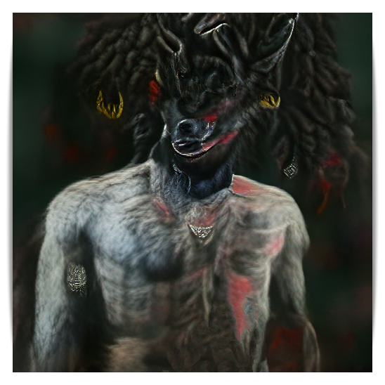 Ronti the Wolf Demon NFT on Algorand