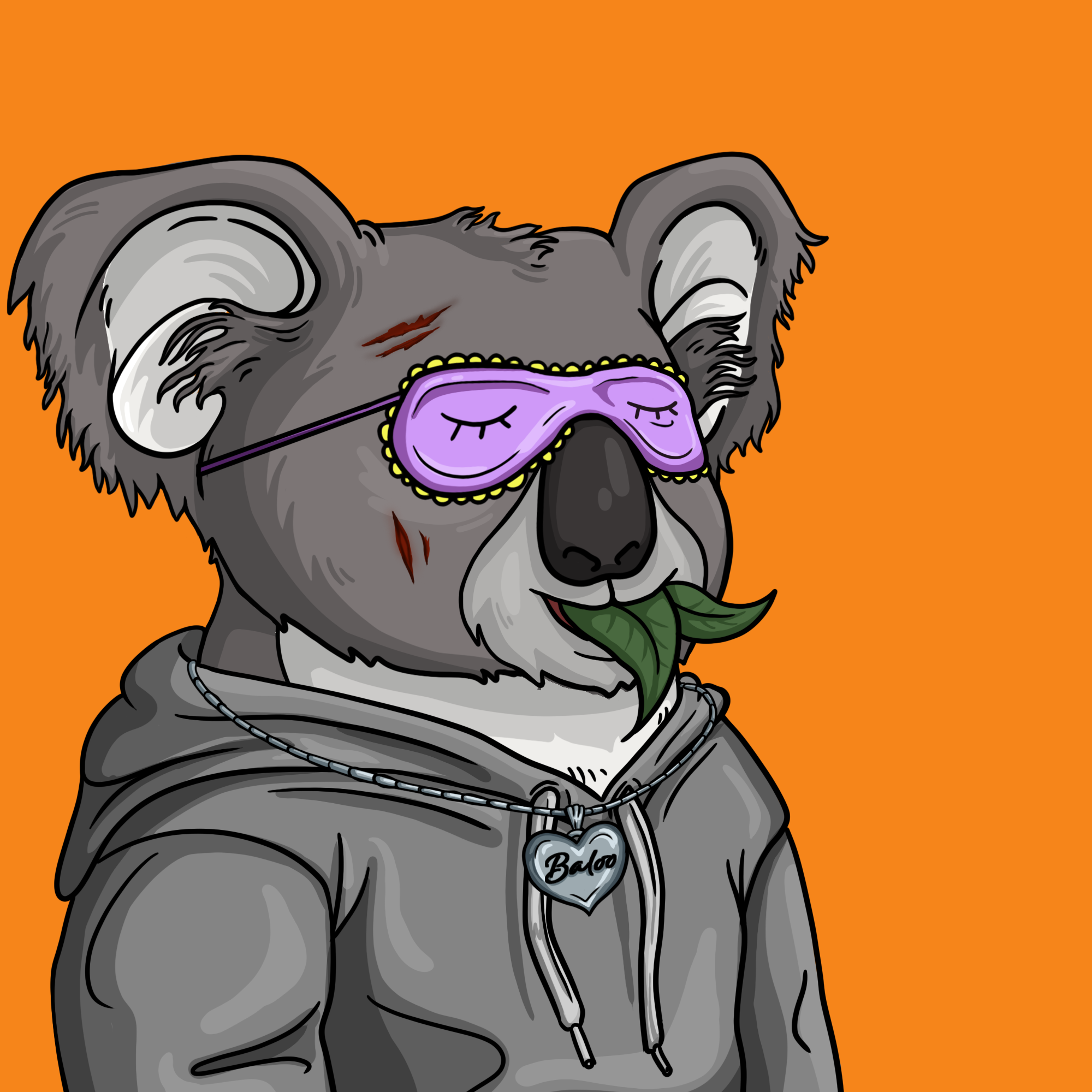 Wildlife Warrior Koala #162 NFT on Algorand