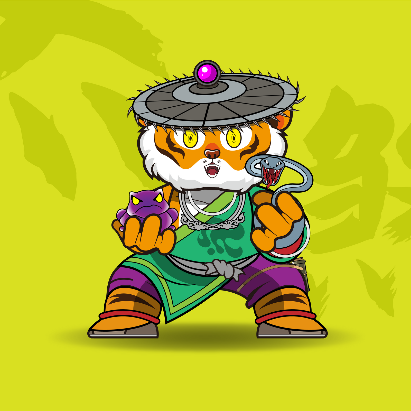 Wushu Chi #0592 NFT on Algorand