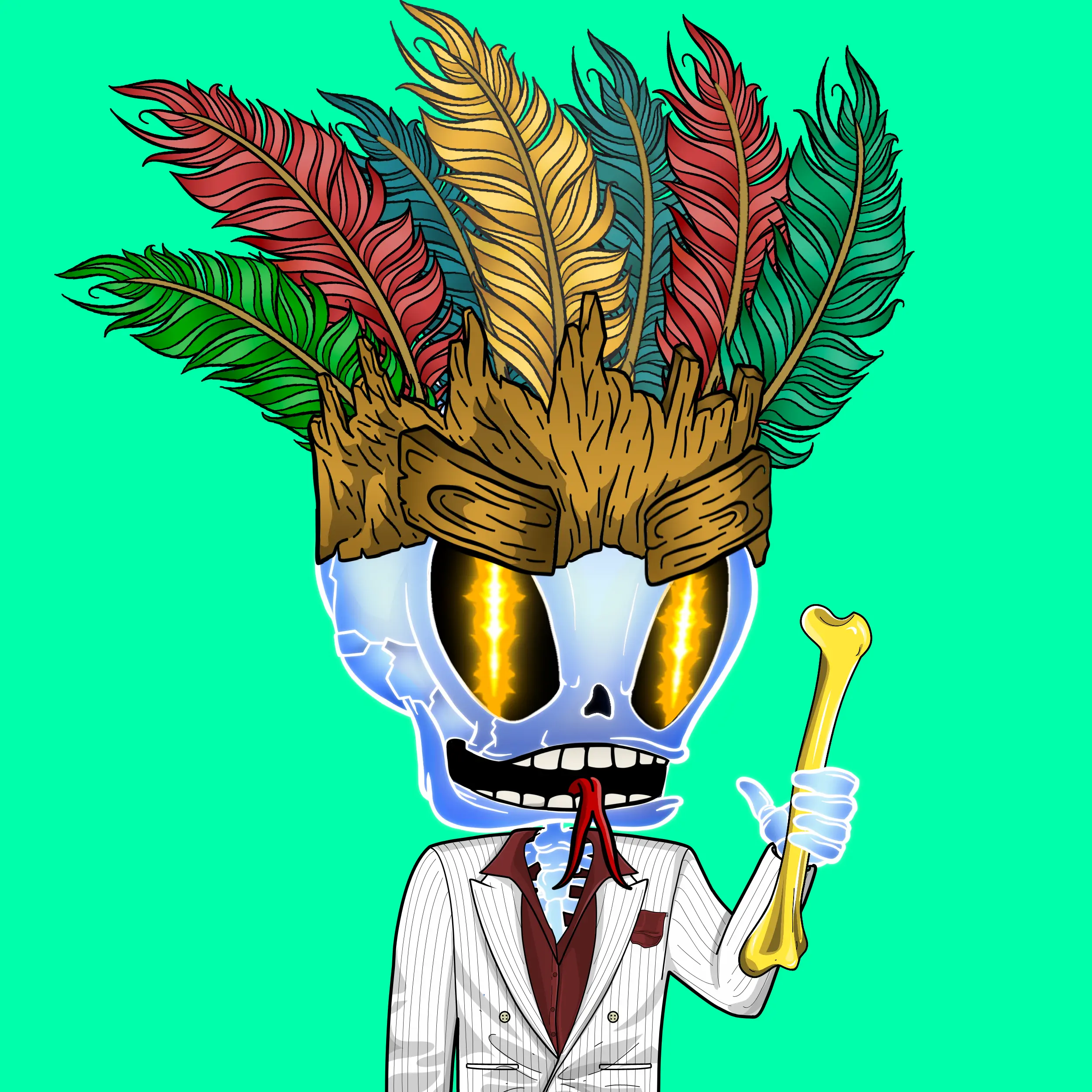 BoneBuddies #665 NFT on Algorand