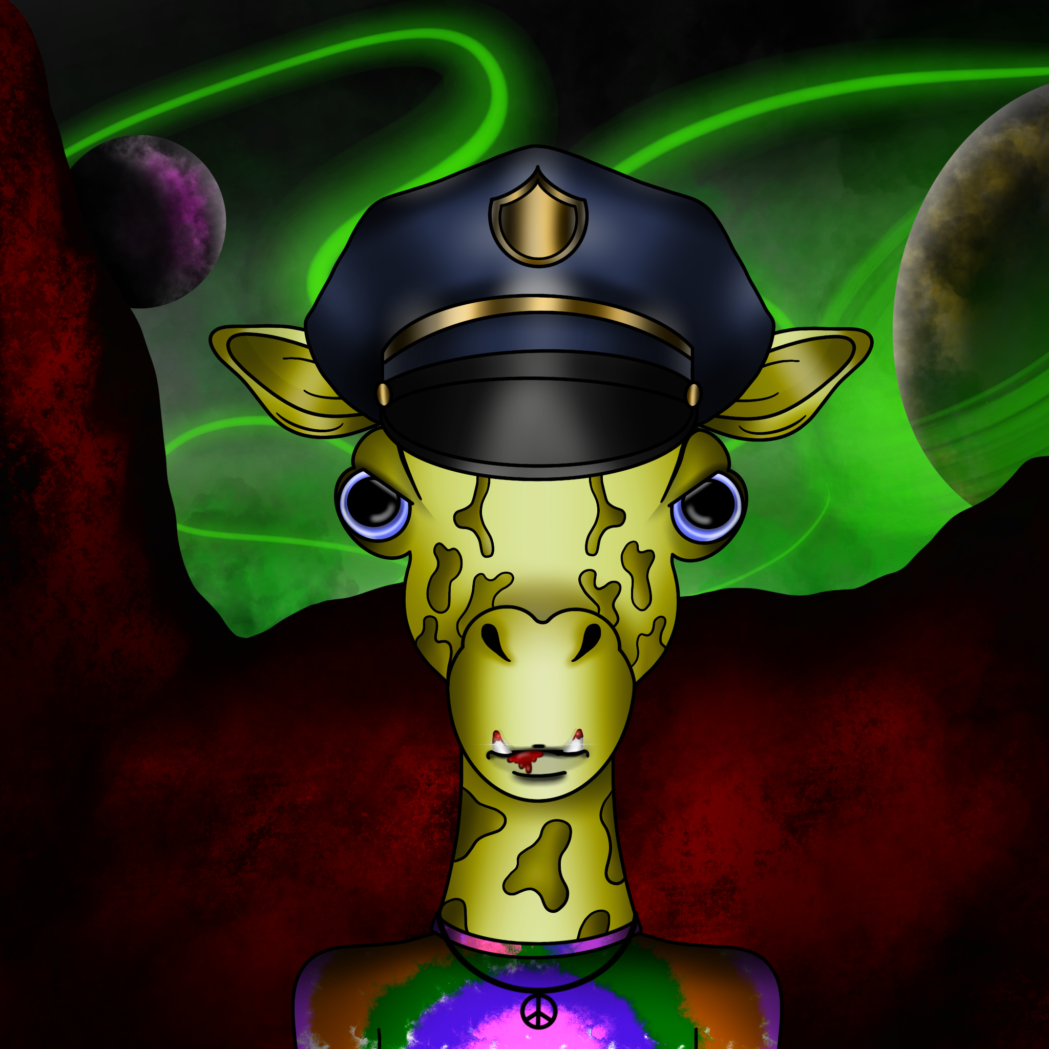 Cool Giraffe Gen2 #321 NFT on Algorand