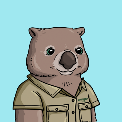 Wildlife Warrior Wombat #462