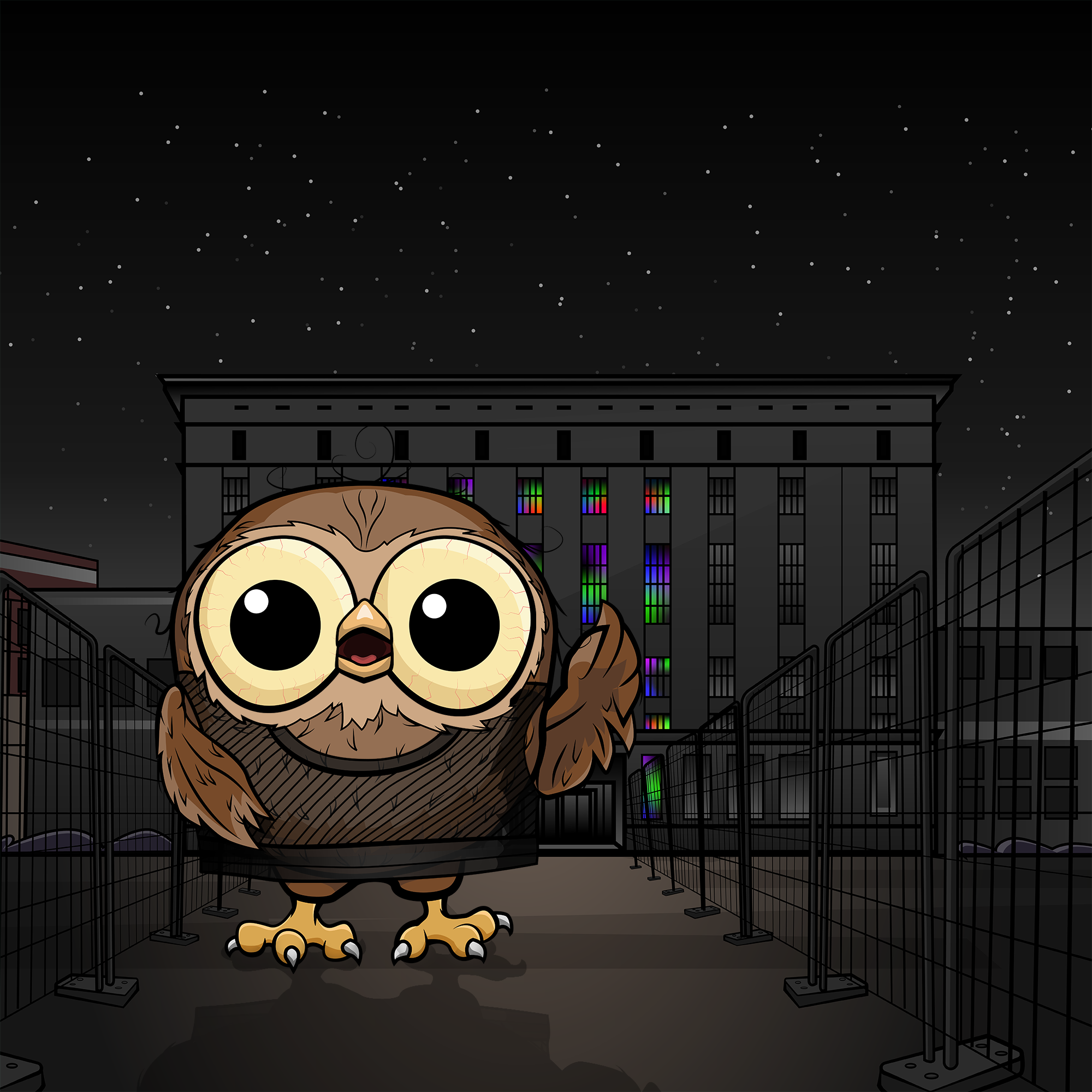 cryptOOwl 159 NFT on Algorand