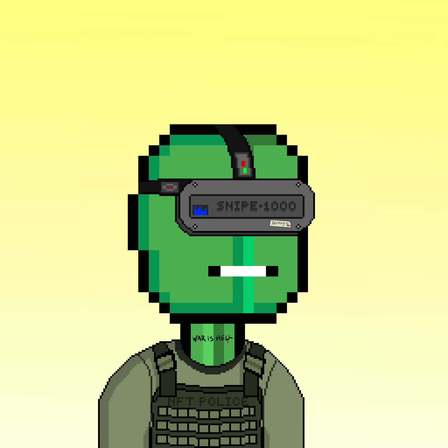 PIXEL BEȺN G2 #078 NFT on Algorand