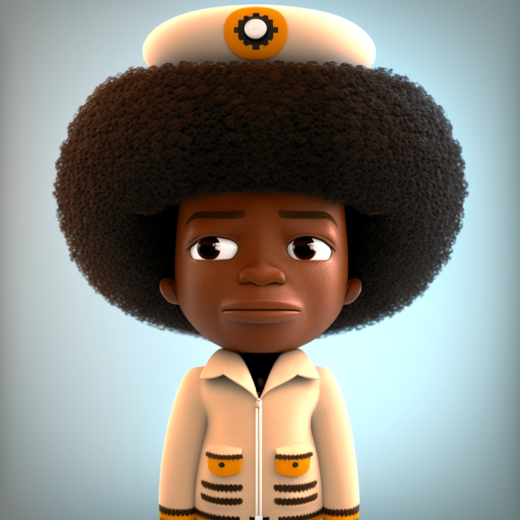 Frostorian #378- Captain Shy NFT on Algorand