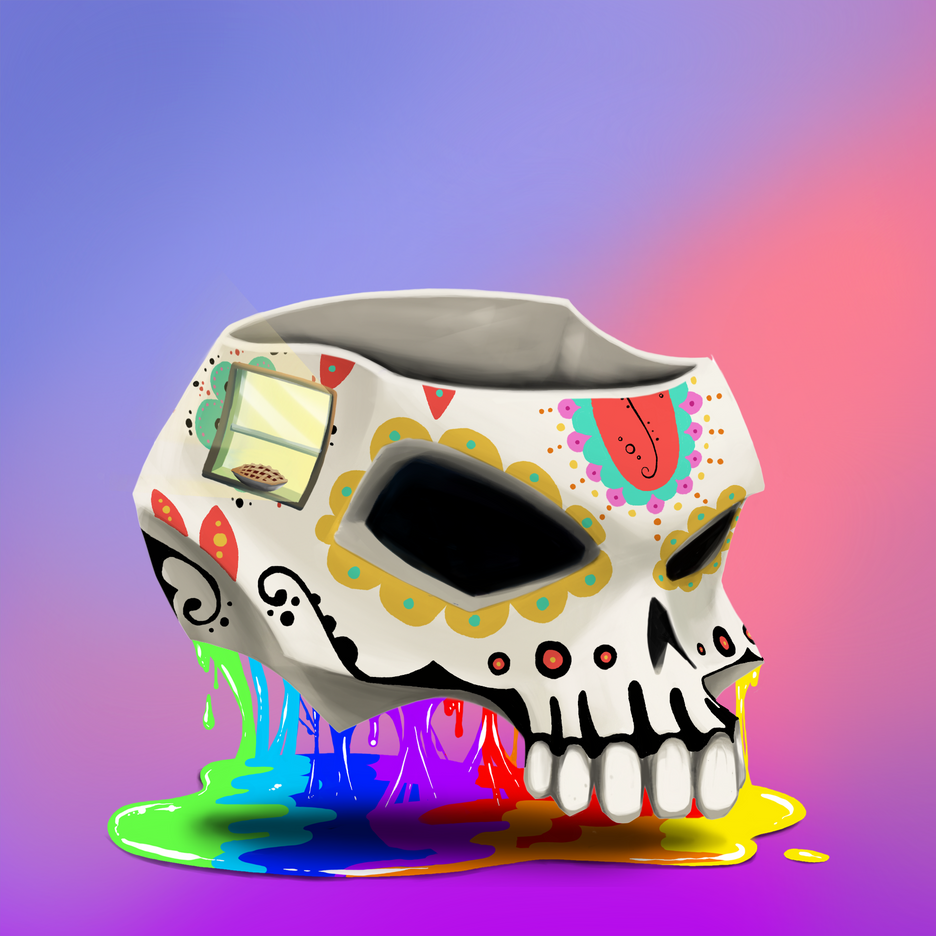 AlgoSkull #2251 NFT on Algorand