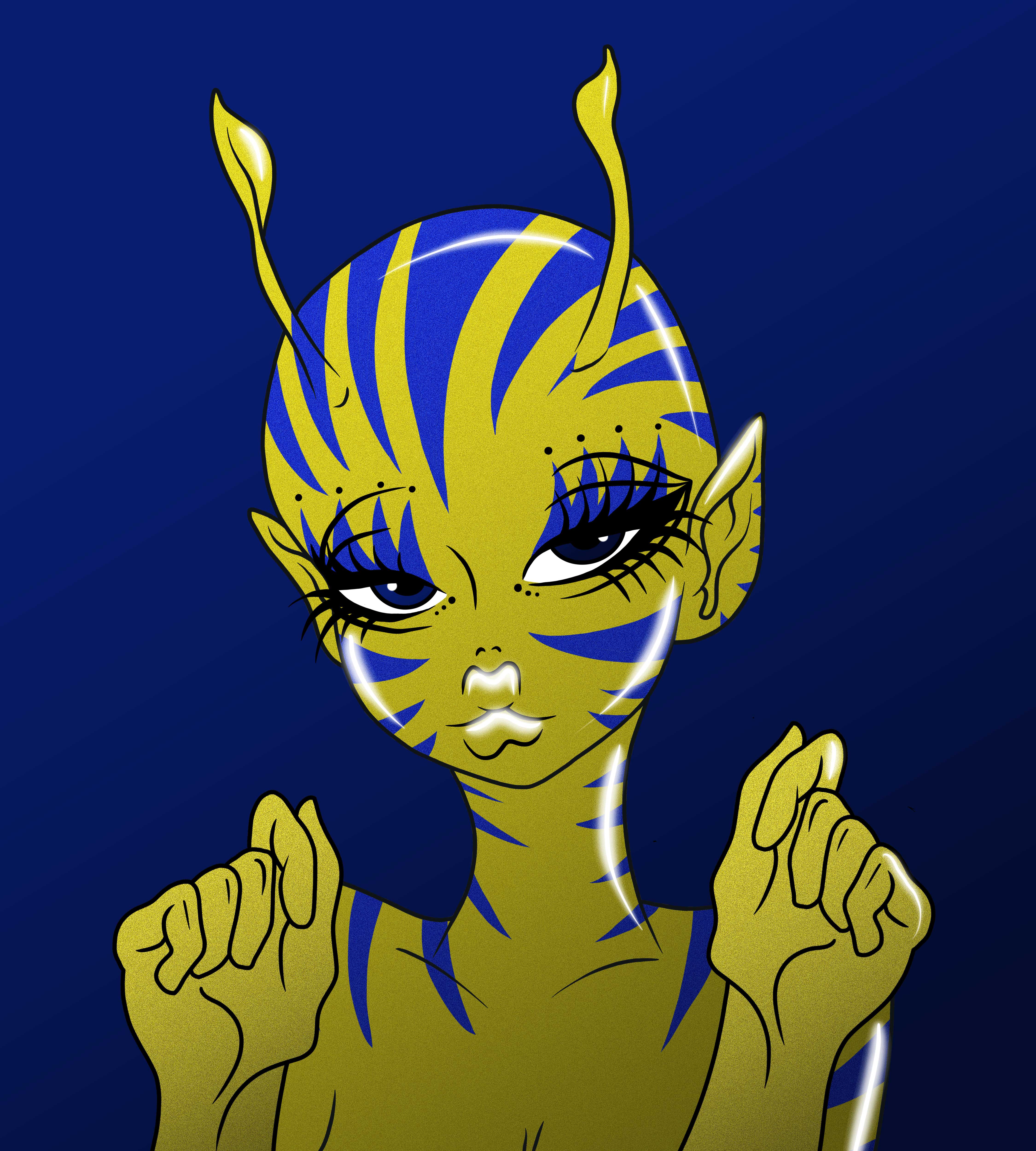 Bored Alien 154 NFT on Algorand