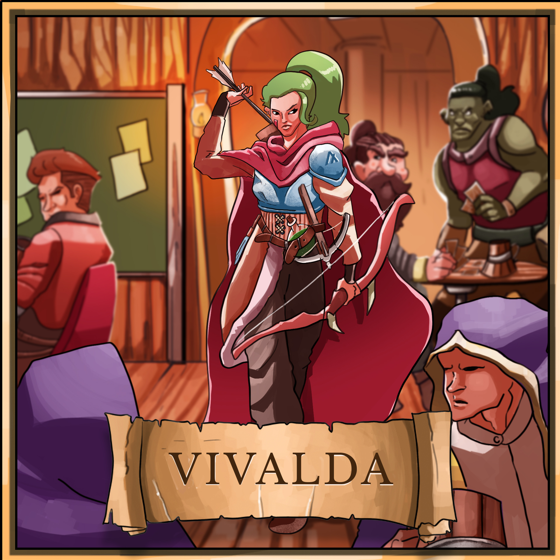 Algo Clash #03 Vivalda NFT on Algorand