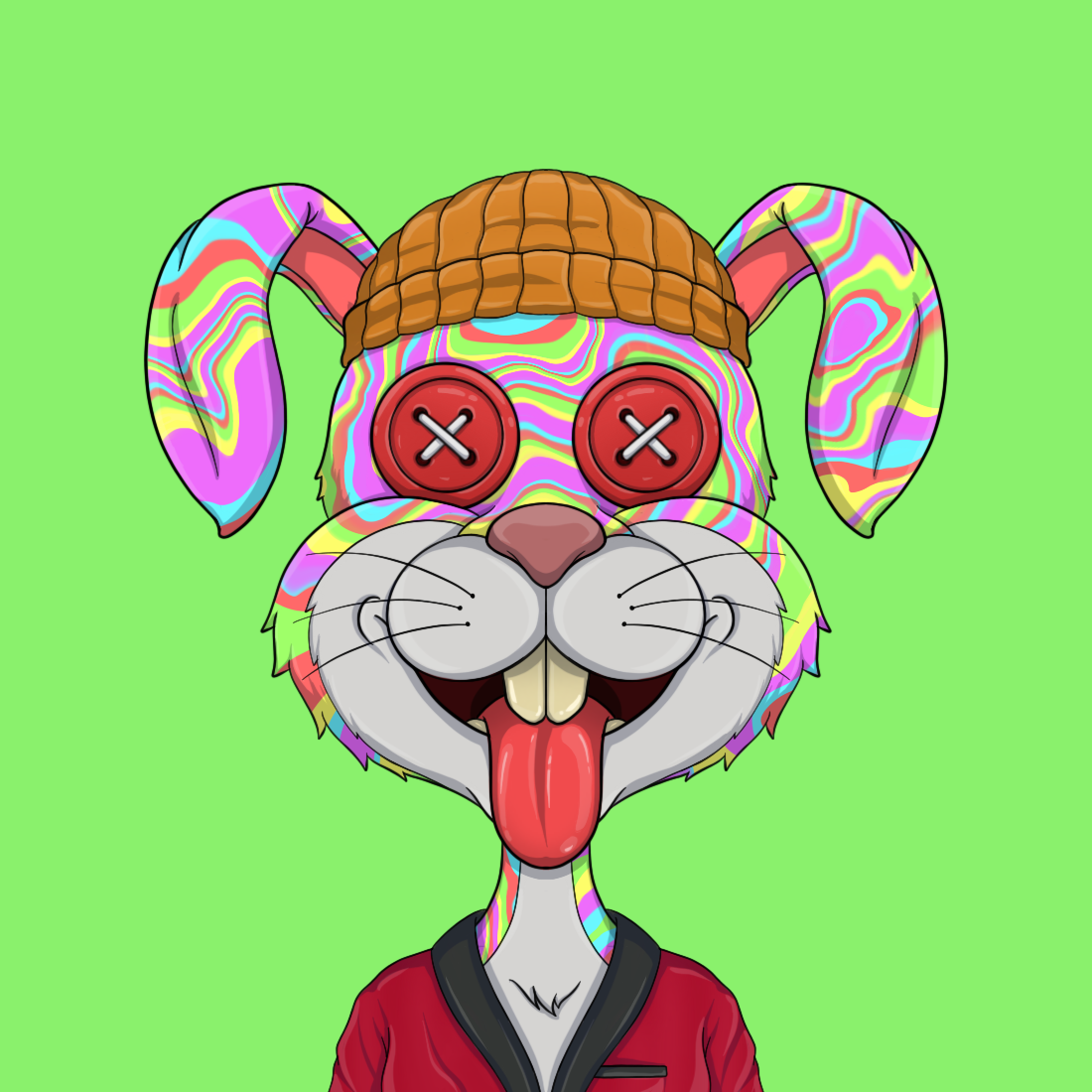 Addict Rabbit Gang 405 NFT on Algorand