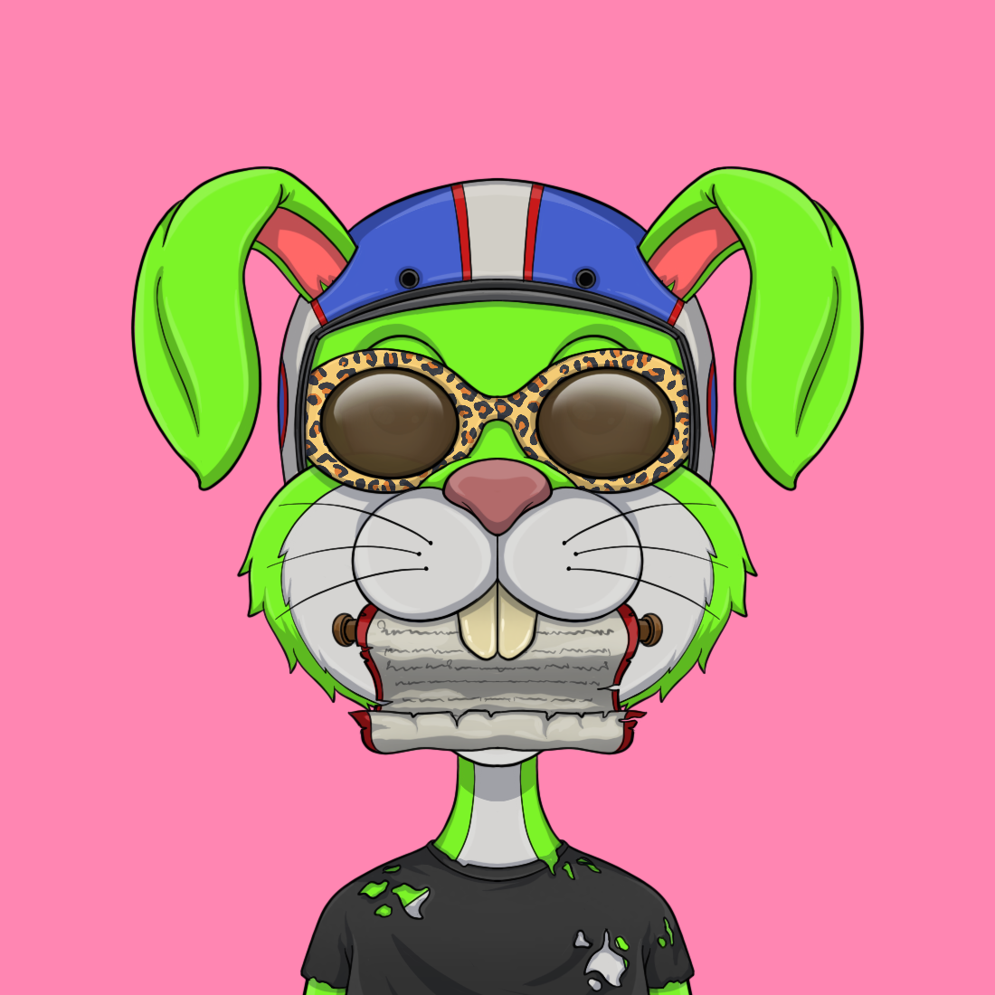 Addict Rabbit Gang 396 NFT on Algorand