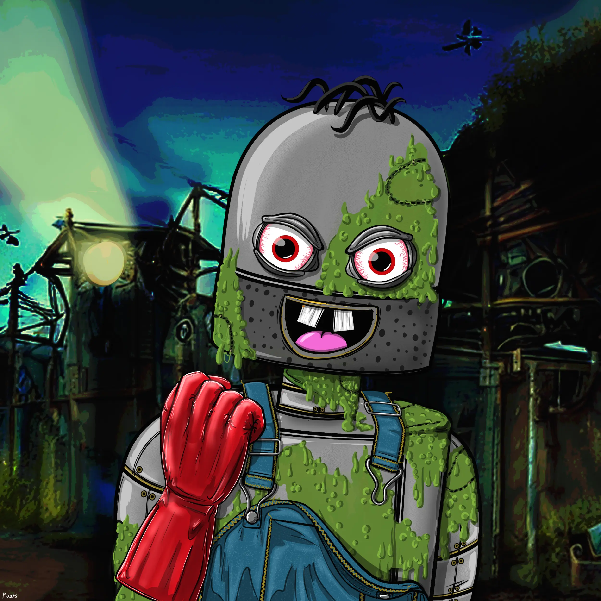 Mental Marvin #2280 NFT on Algorand