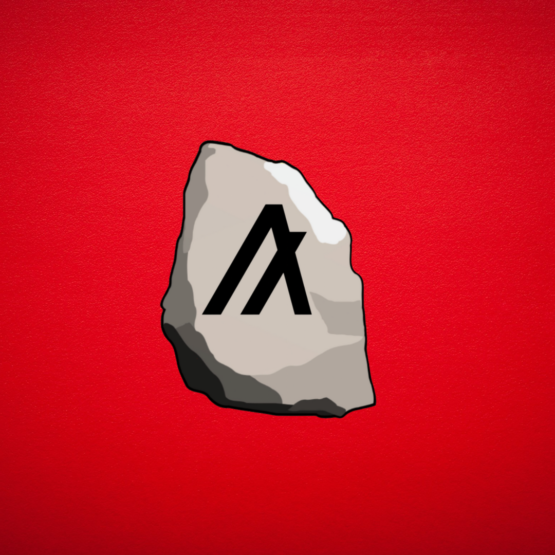 Red Algo Rock NFT on Algorand