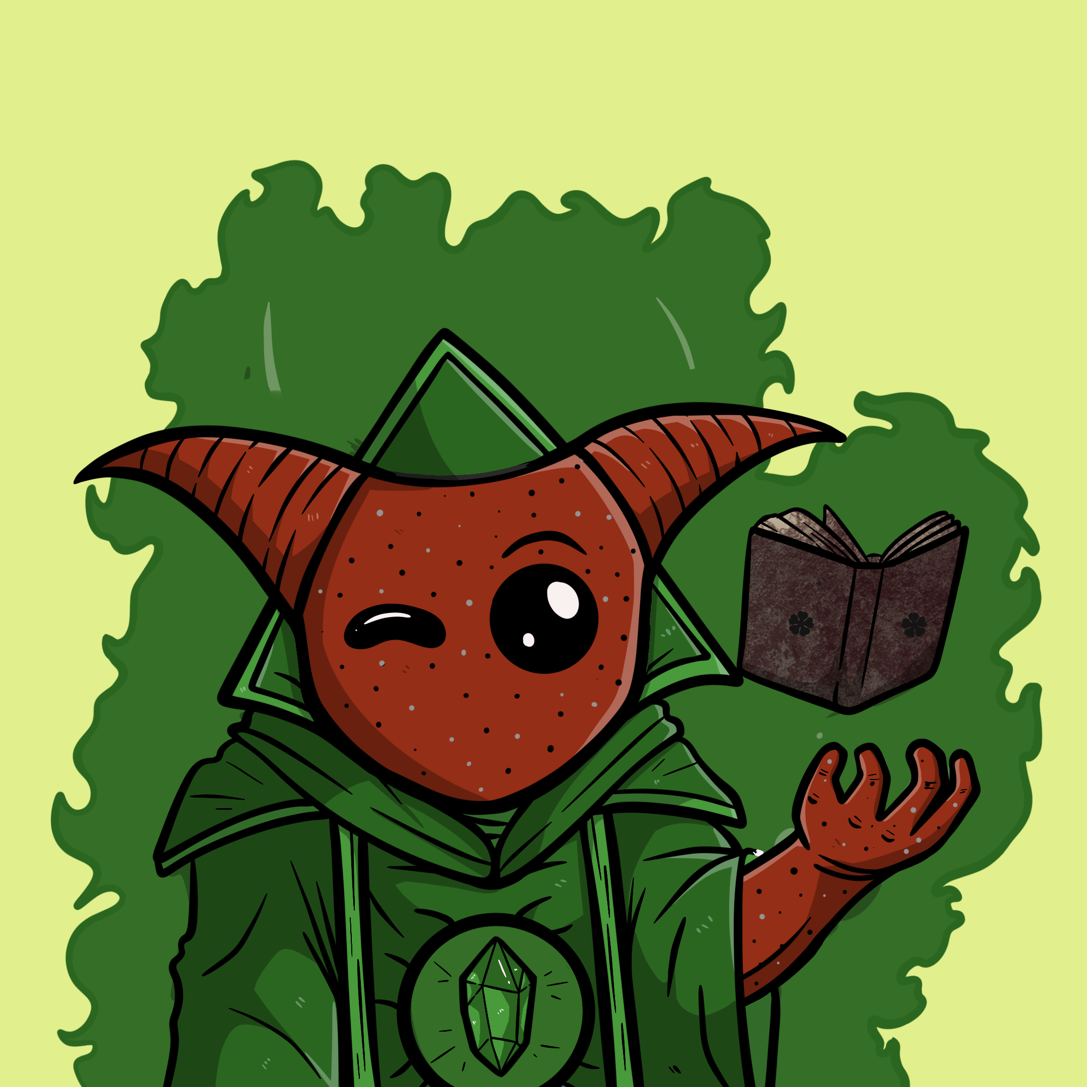 Vivip Wizard #0043 NFT on Algorand