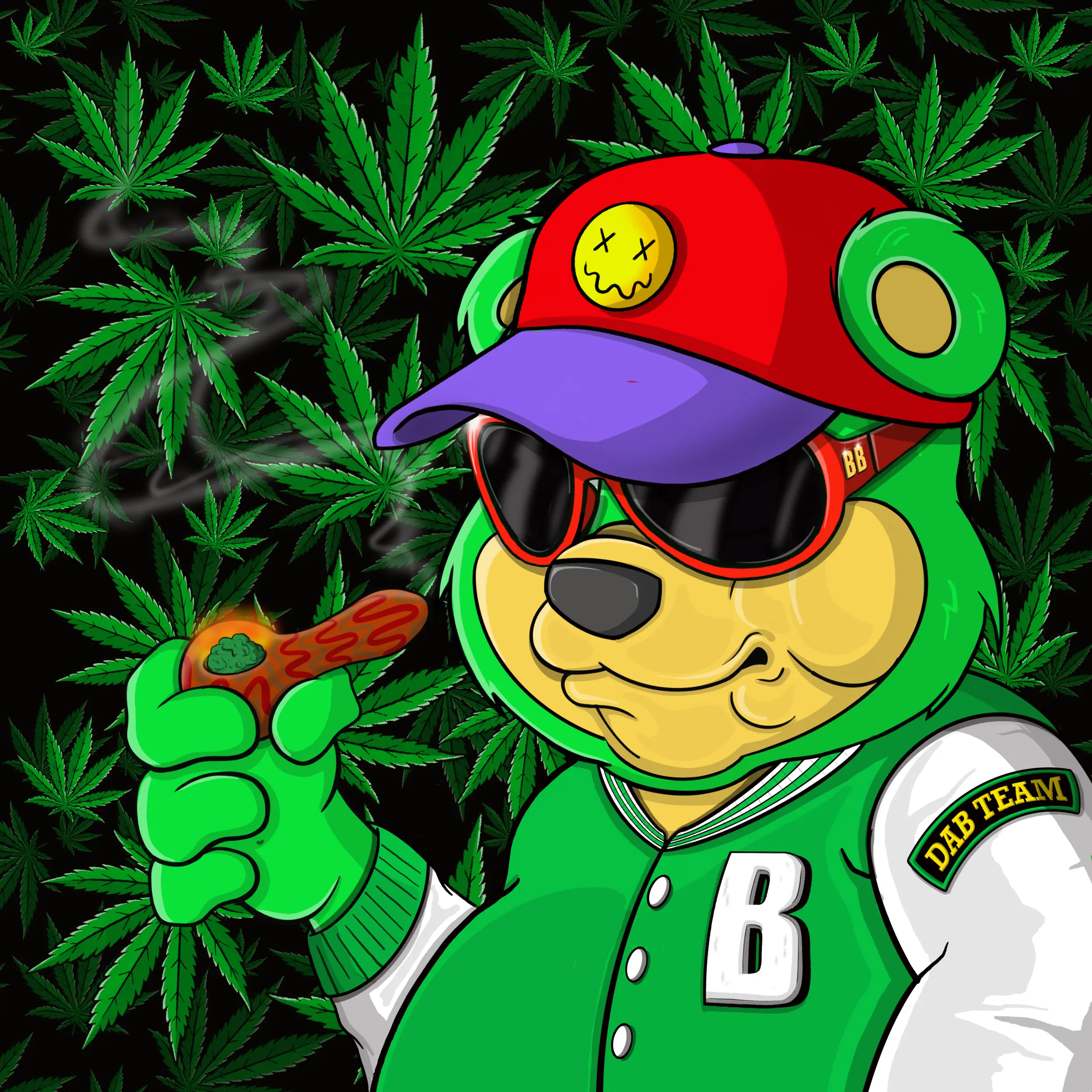 Burnin Bears #789 NFT on Algorand