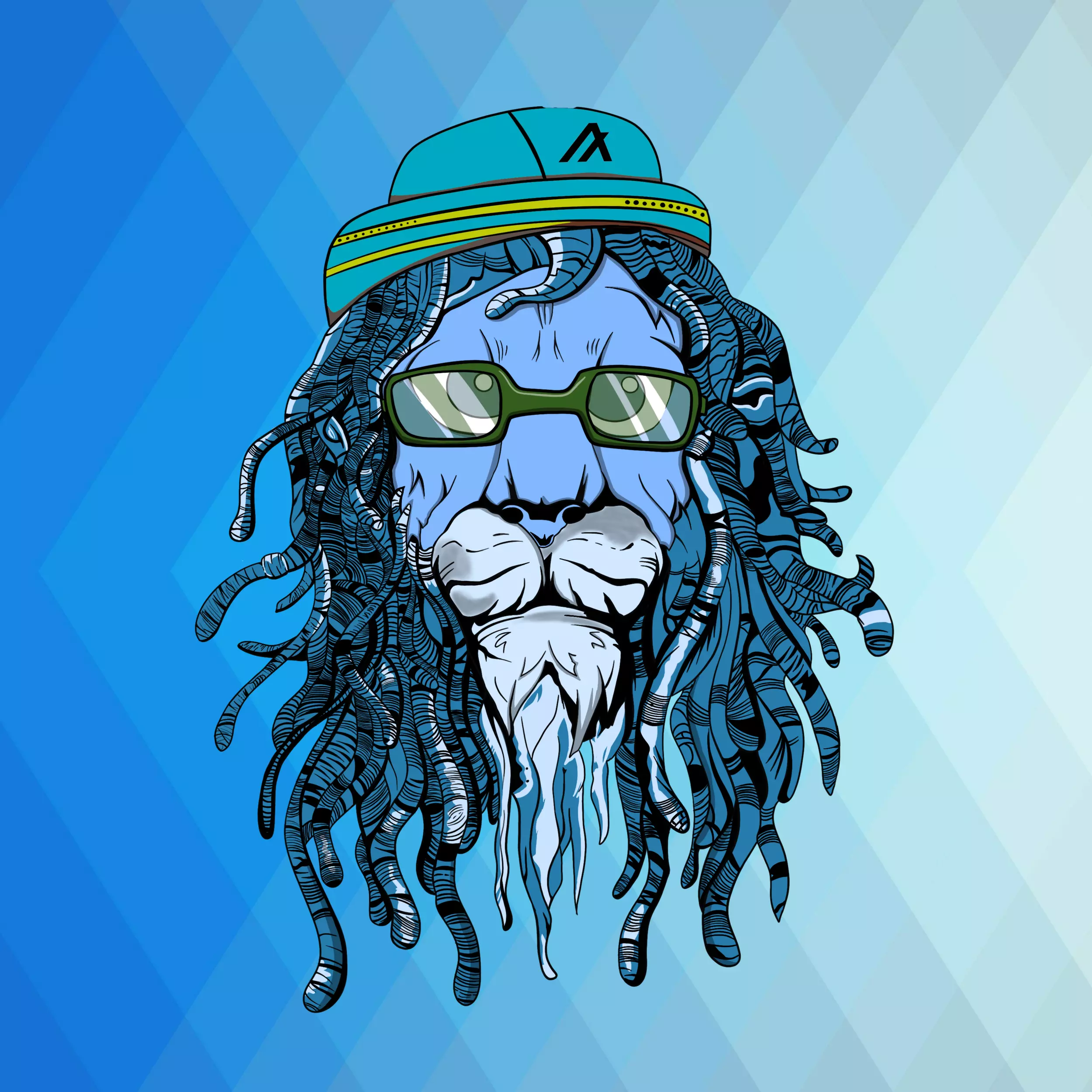 Reggae Lions #74 NFT on Algorand