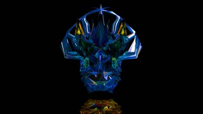 Algold Masks: The Scarab- Blue