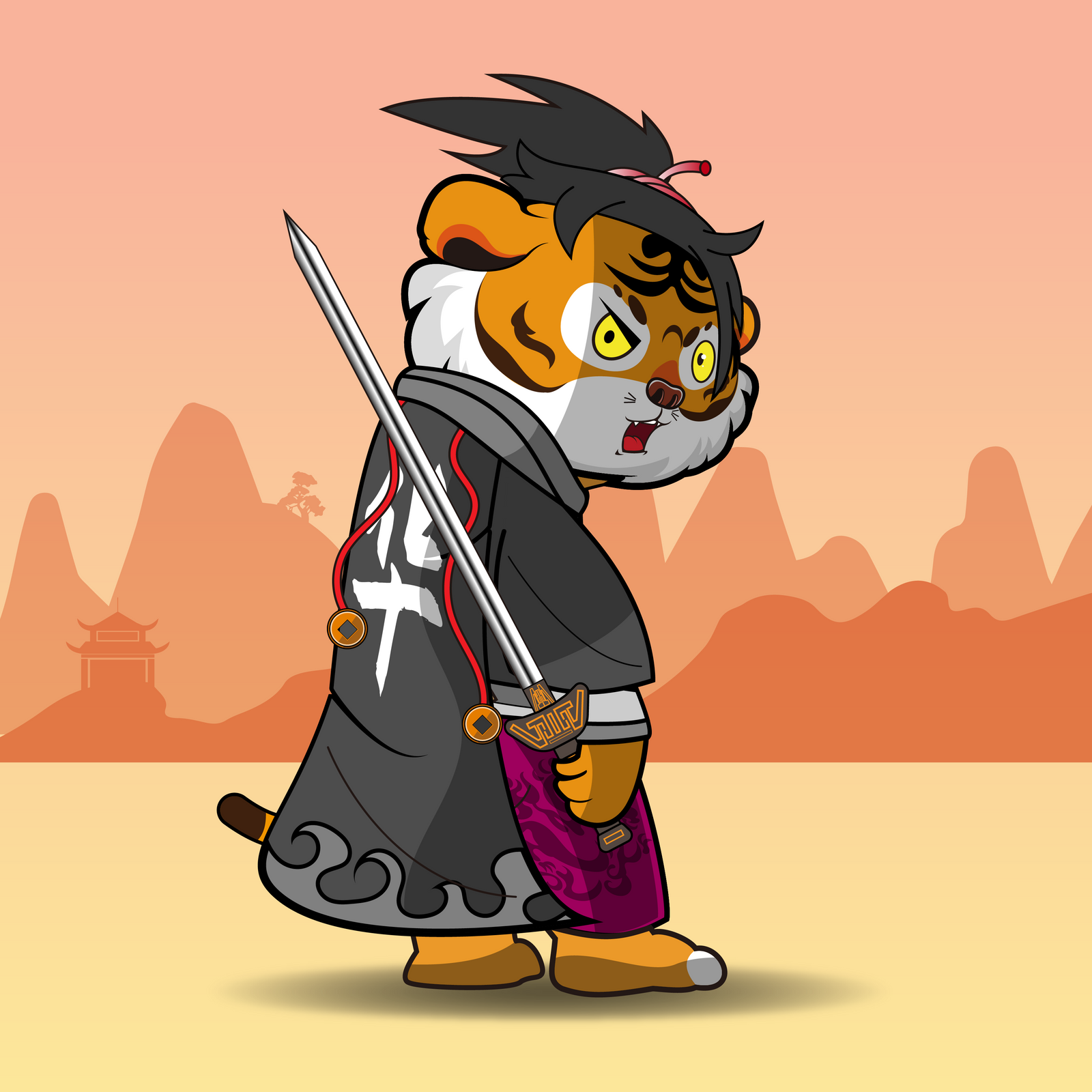 Wushu Chi #0482 NFT on Algorand