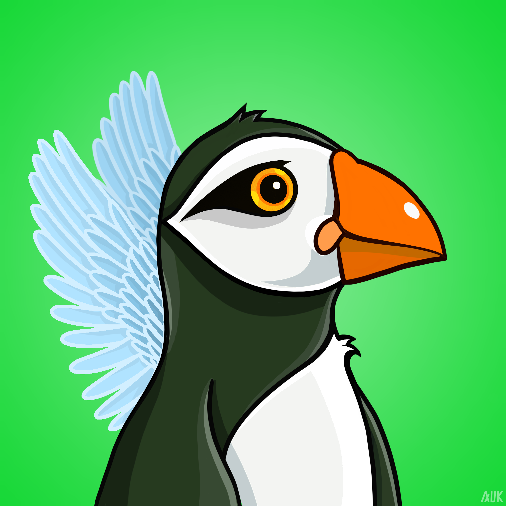Poppin Puffins #5975 NFT on Algorand