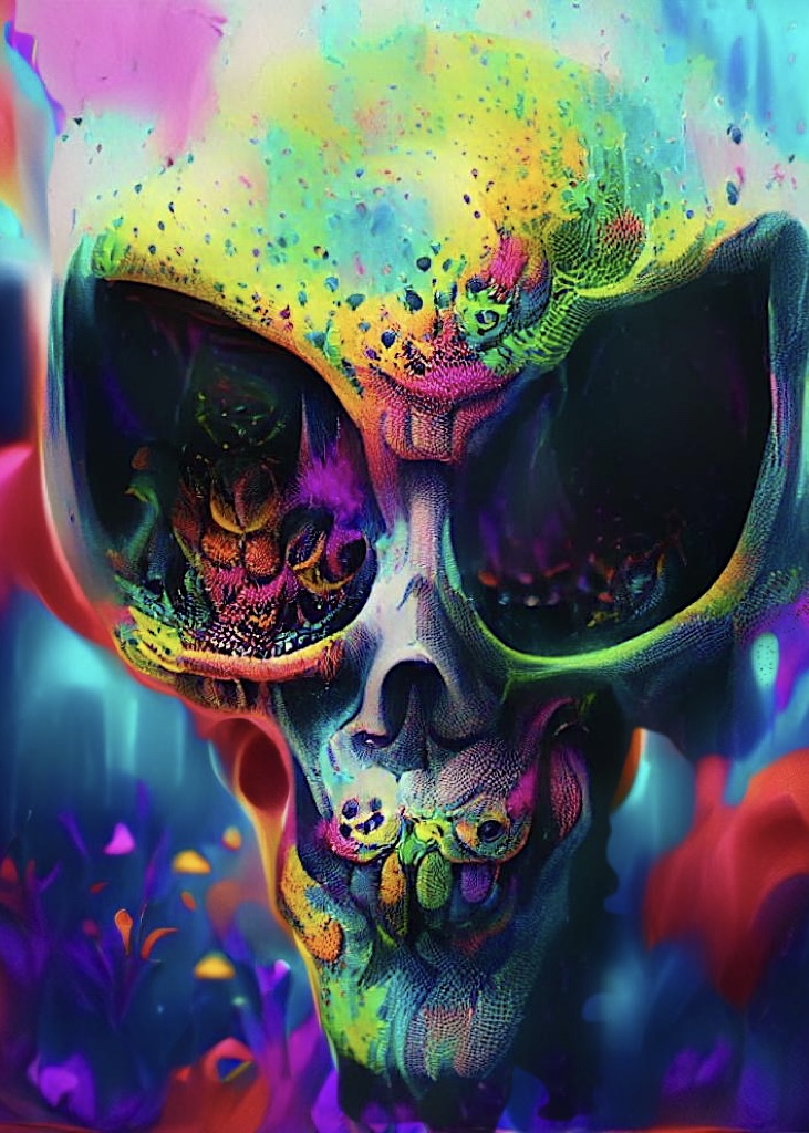 Psycho Skulls  297 NFT on Algorand