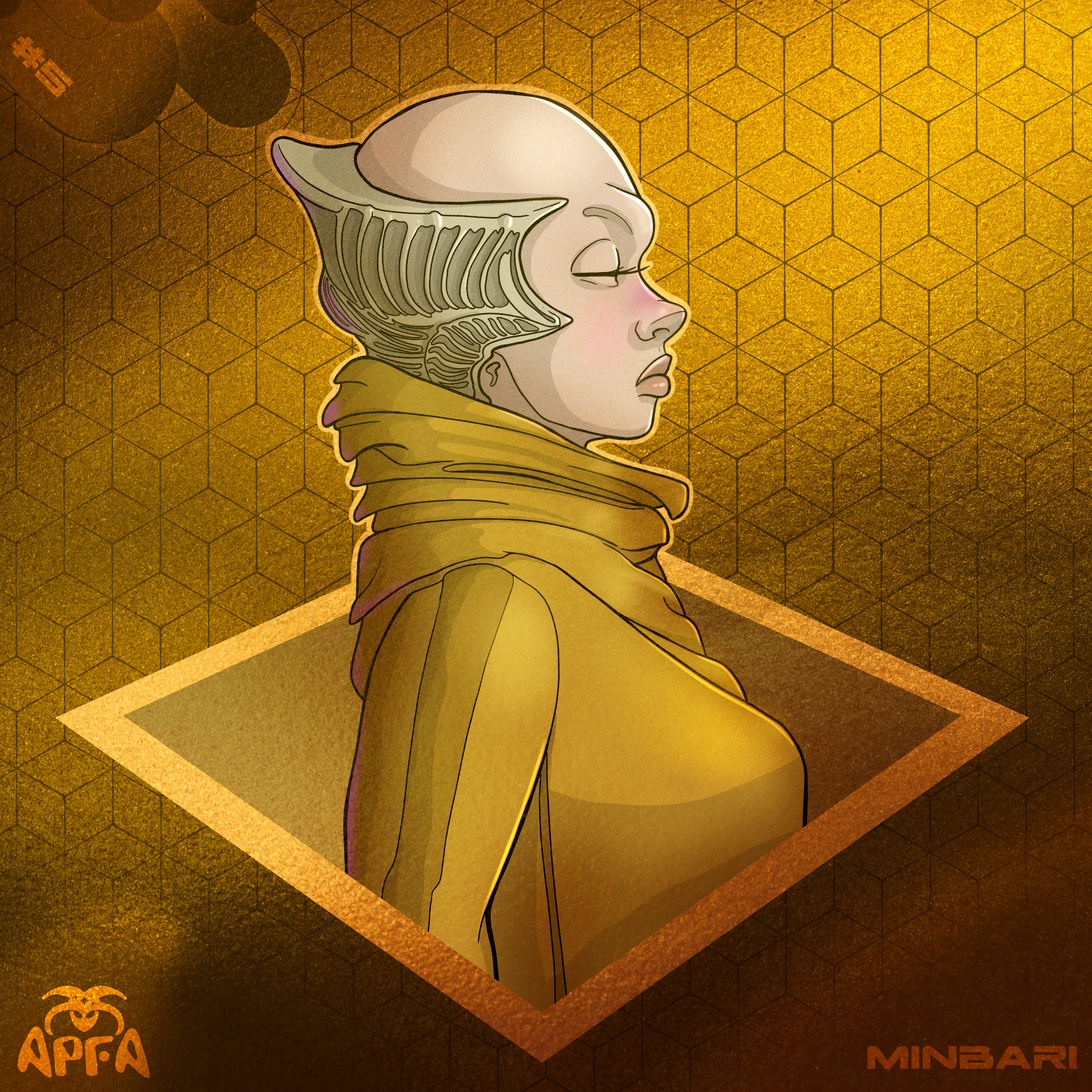 APFA Gold #5 - Minbari NFT on Algorand