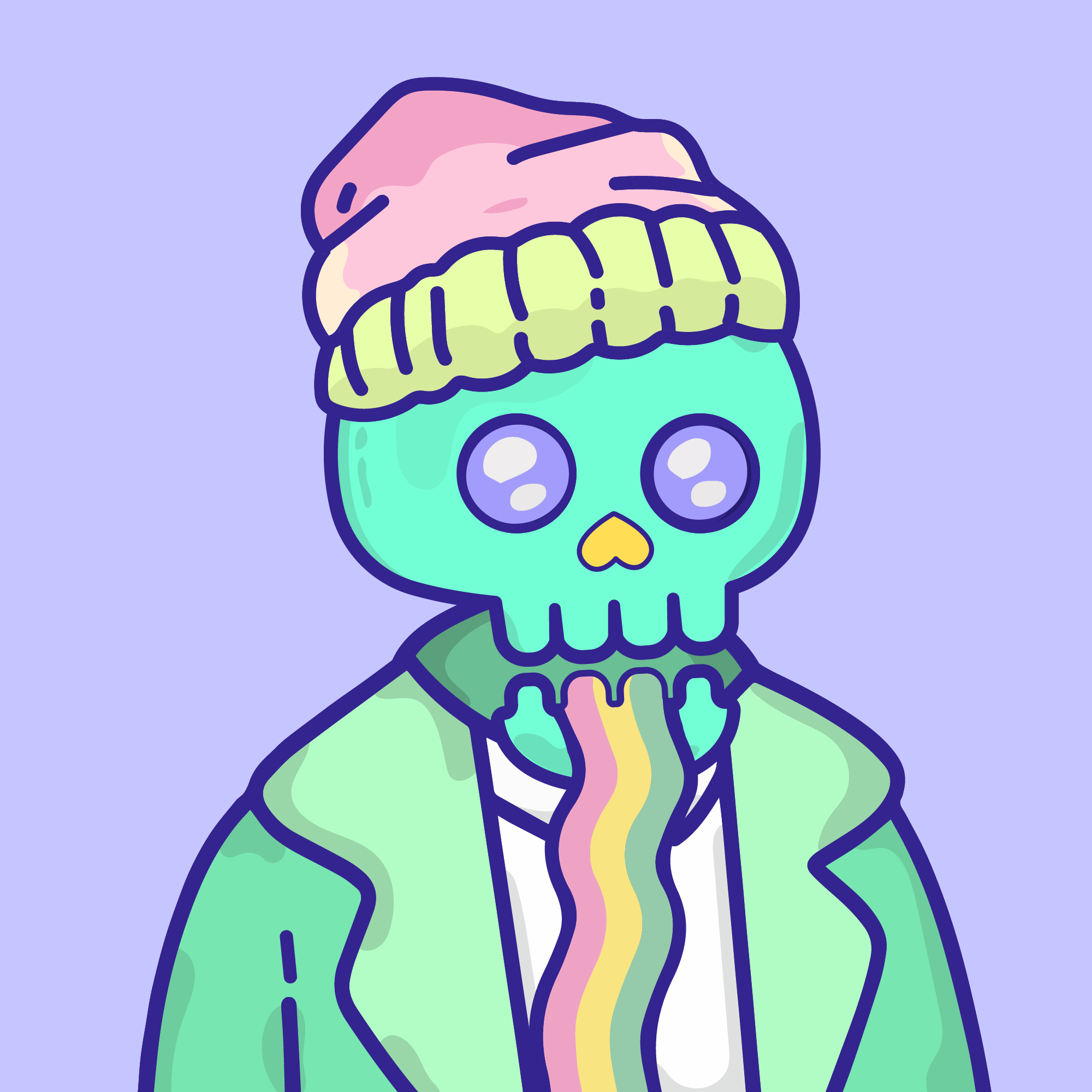 Benny Bone #0014 NFT on Algorand