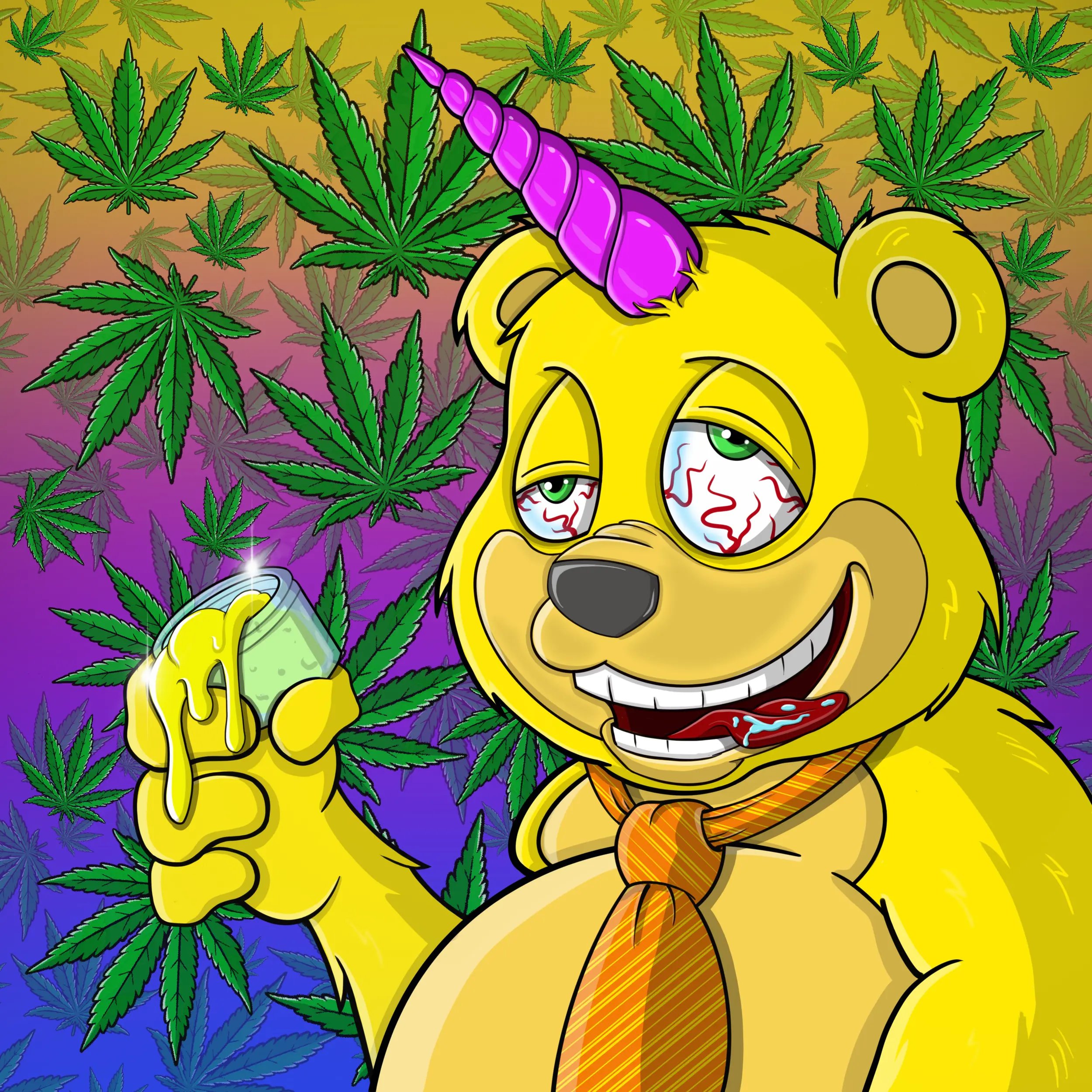 Burnin Bears #1033 NFT on Algorand