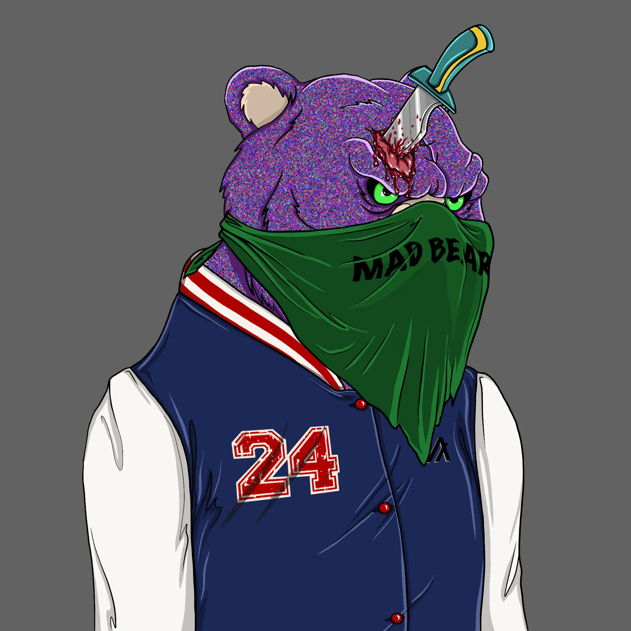 Mad Bears #1445 NFT on Algorand