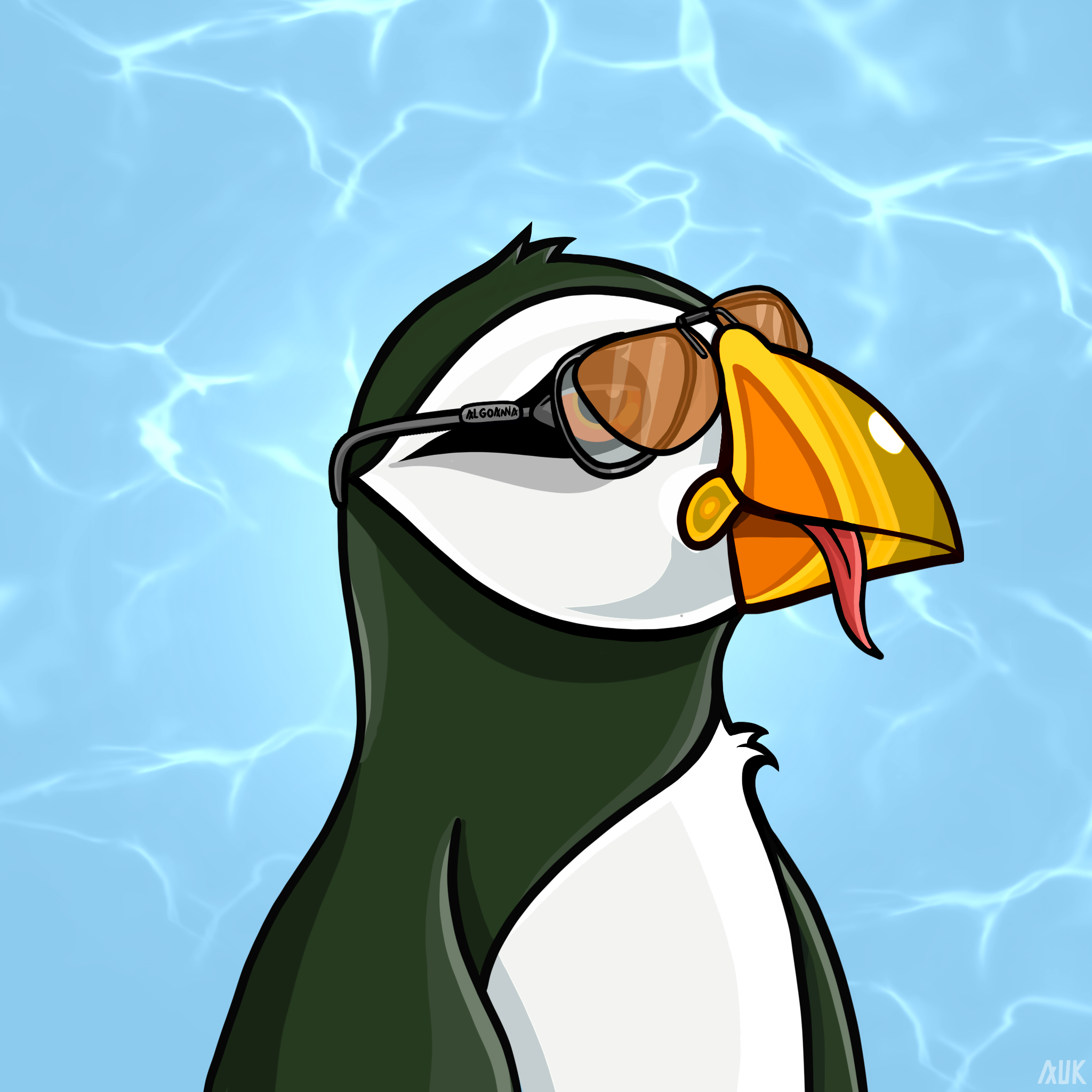 Tribute Puffin #9791 NFT on Algorand