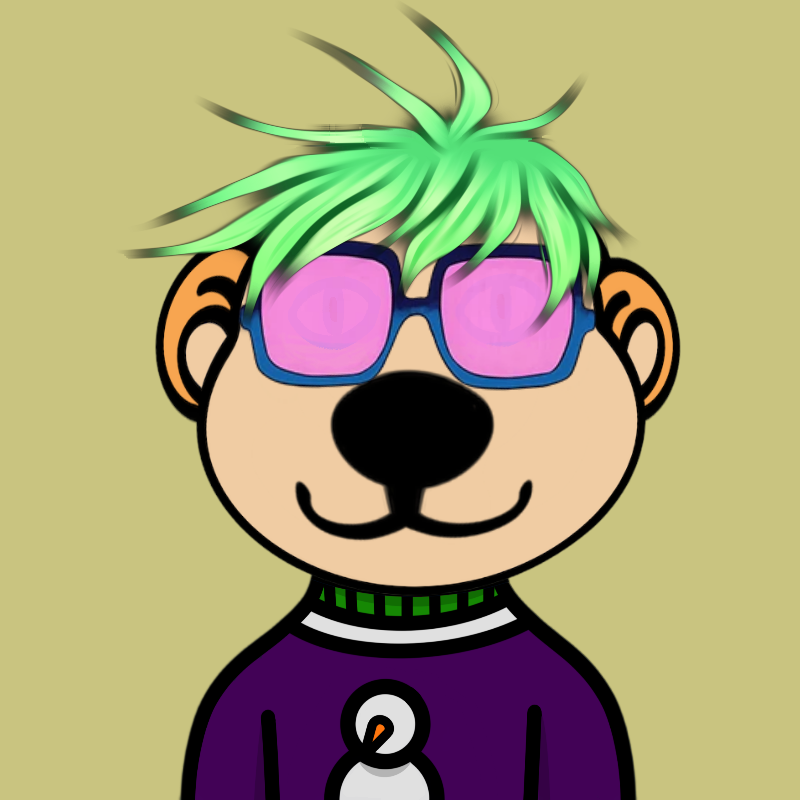 Weird Bear #1002 NFT on Algorand