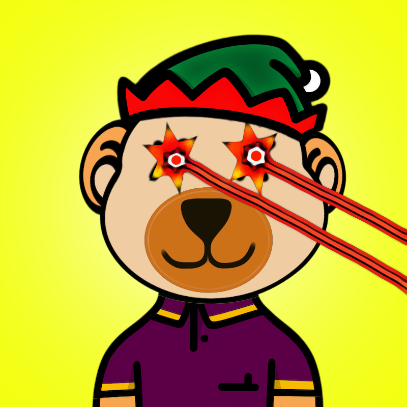 Weird Bear #1004 NFT on Algorand