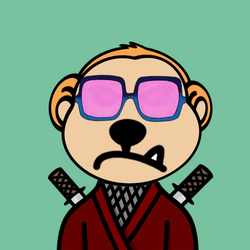 Weird Bear #1020 NFT on Algorand