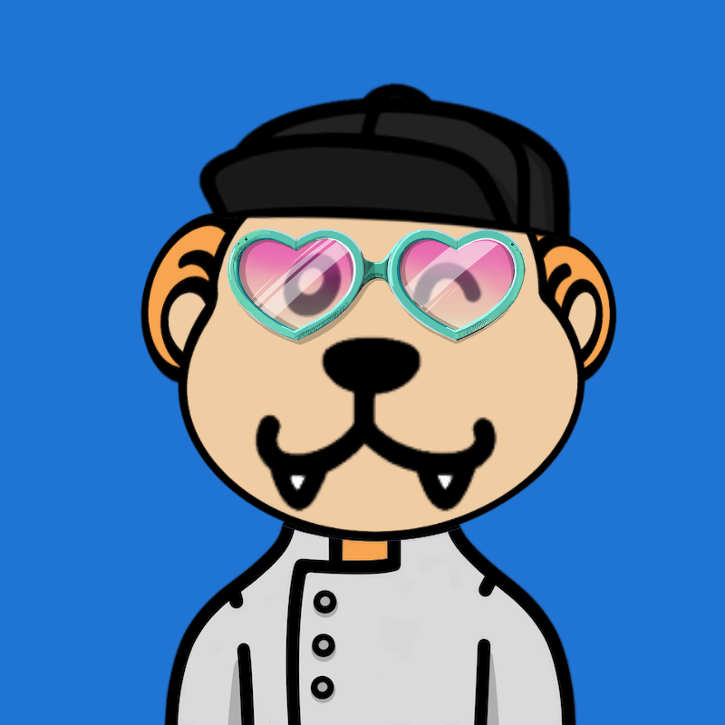 Weird Bear #1038 NFT on Algorand