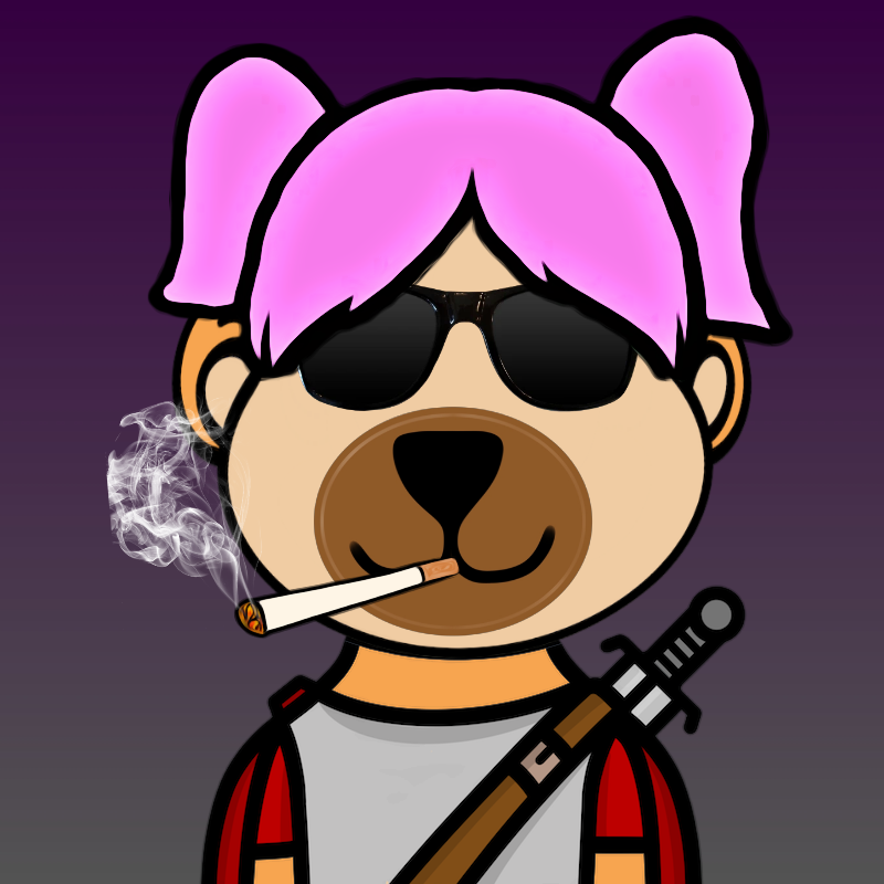 Weird Bear #104 NFT on Algorand